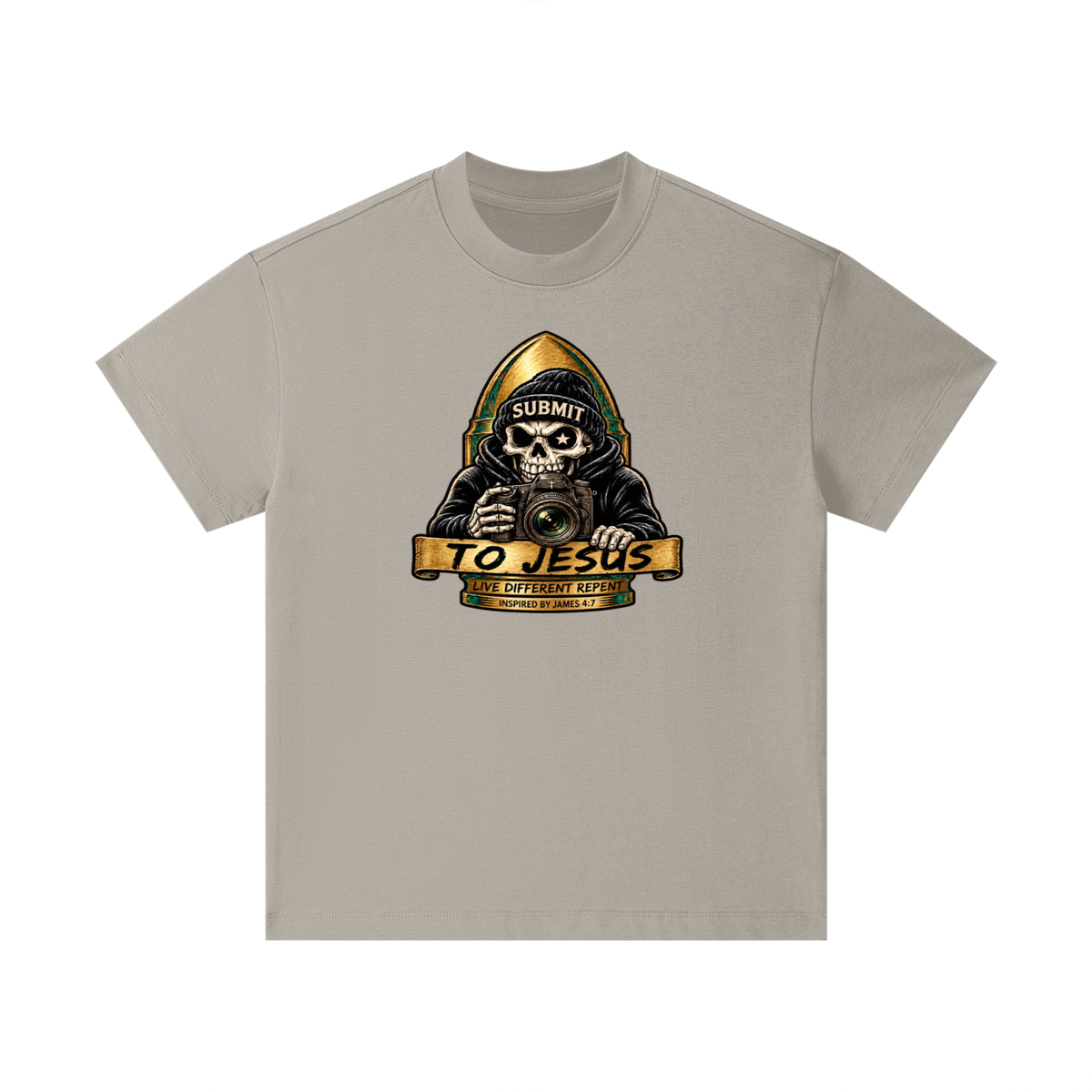 SUBMIT TO JESUS LIVE DIFFERENT REPENT INSPIRED BY JAMES 4:7 Kids T-Shirt
