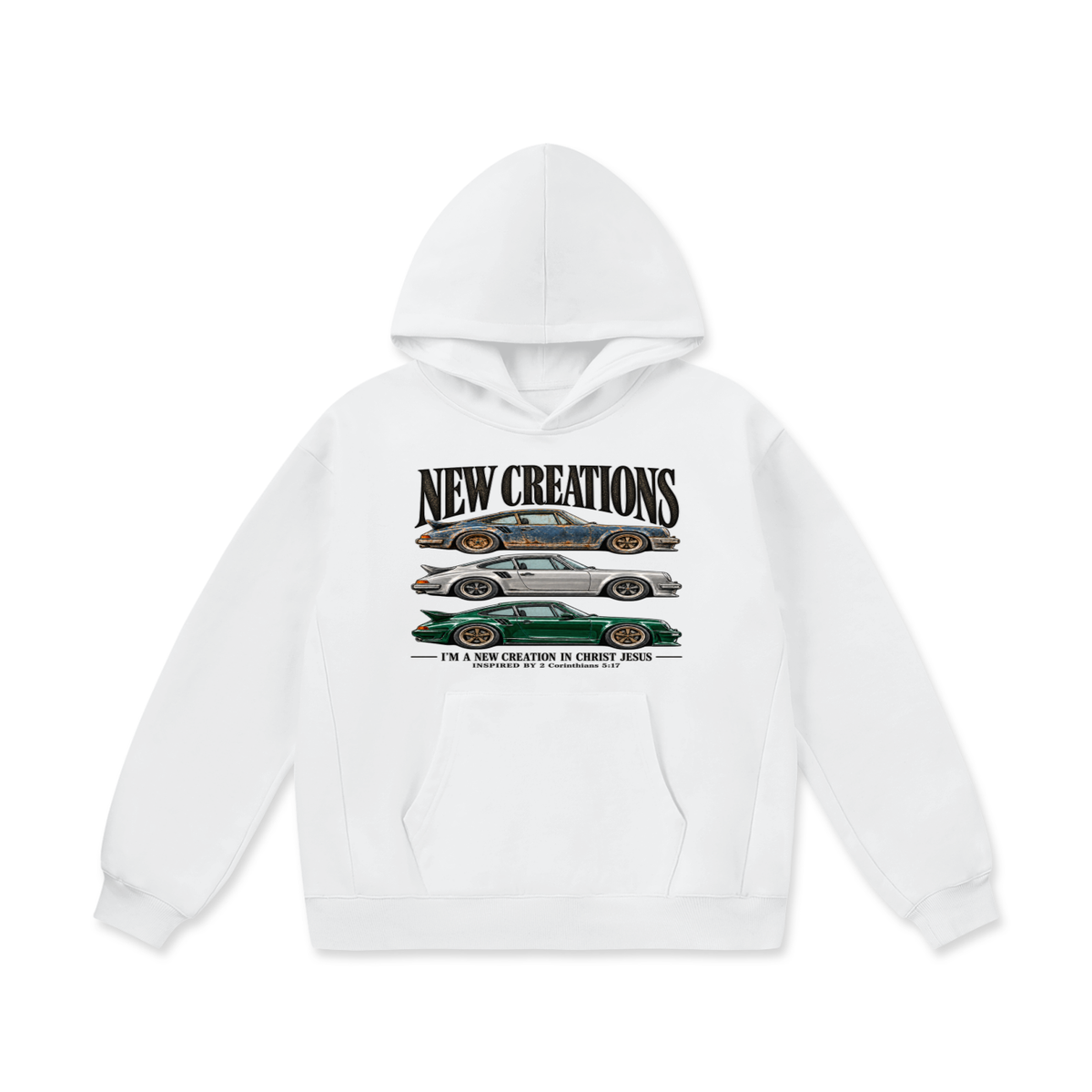 NEW CREATIONS I'M A NEW CREATION IN CHRIST JESUS INSPIRED BY 2 Corinthians 5:17 Hoodie