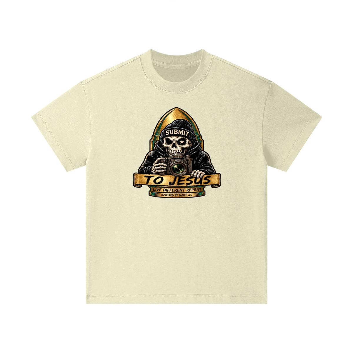 SUBMIT TO JESUS LIVE DIFFERENT REPENT INSPIRED BY JAMES 4:7 Kids T-Shirt