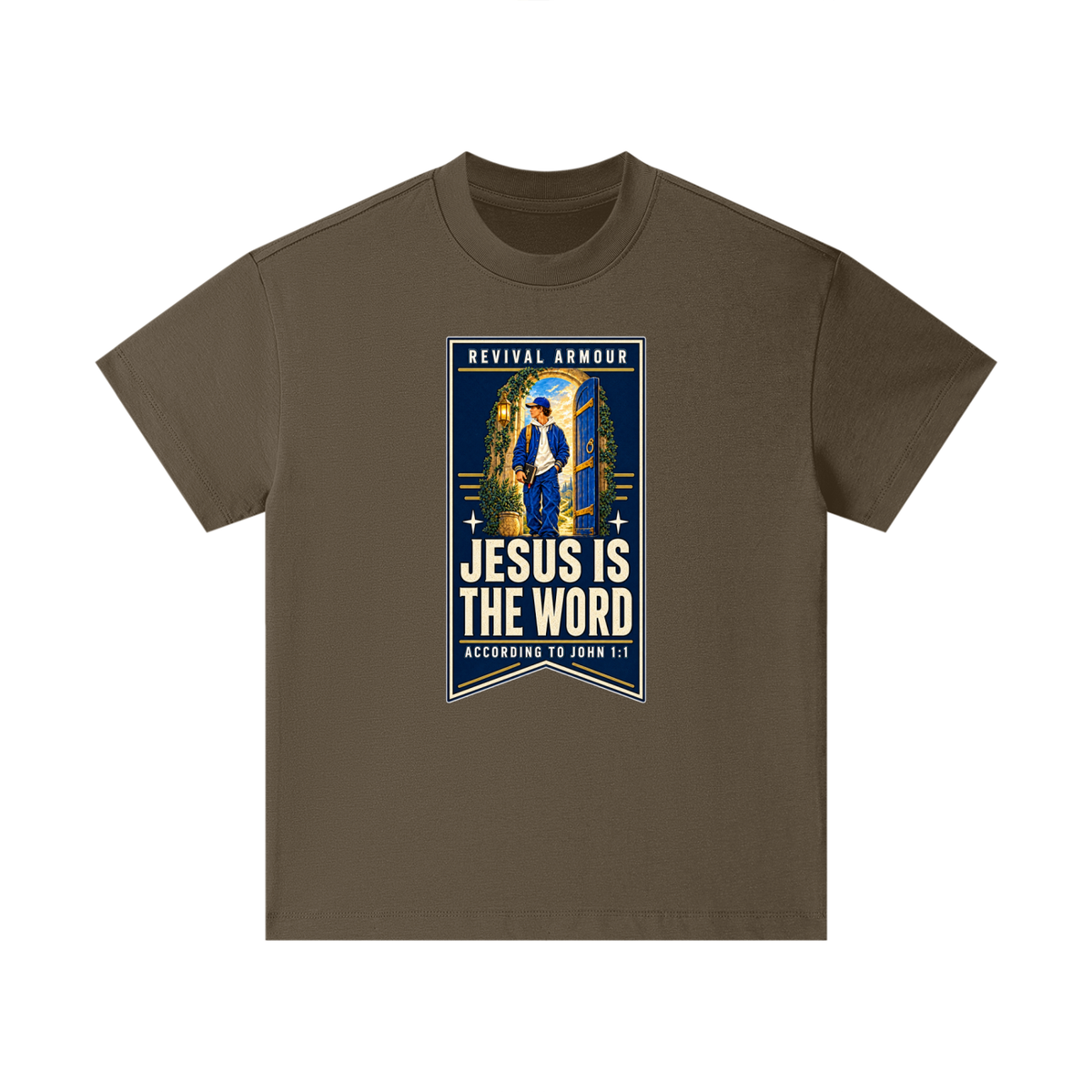 JESUS IS THE WORD ACCORDING TO JOHN 1:1 Kids T-Shirt