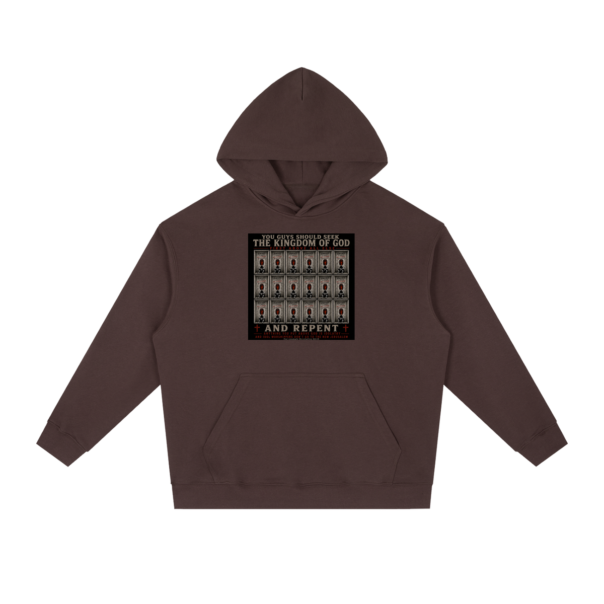 You guys should seek the Kingdom of God first above all else and Repent anything you put above God is Idolatry and Idol Worshippers Don't go to the New Jerusalem for example Revelation 22:15 Hoodie
