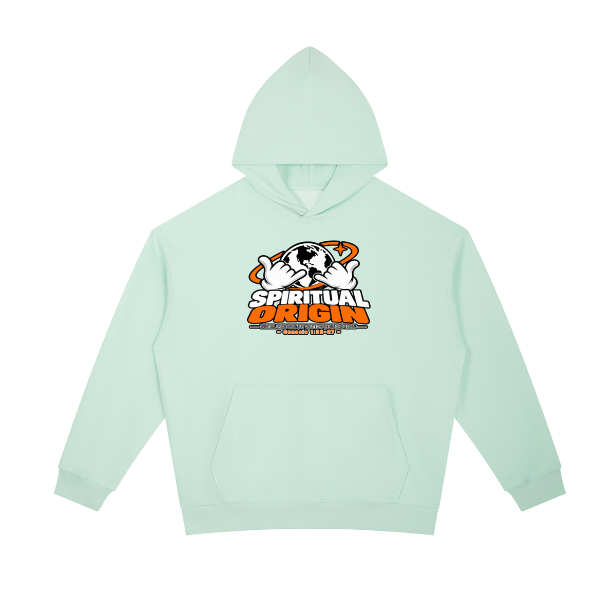 SPIRITUAL ORGIN SPIRITUAL ORGIN ORIGINALLY CREATED IN THE IMAGE OF ELOHIM - GENESIS 1:26-27 - Hoodie