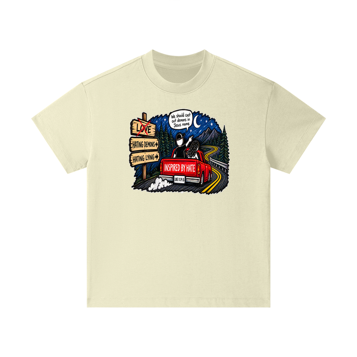 INSPIRED BY HATE Kids T-Shirt