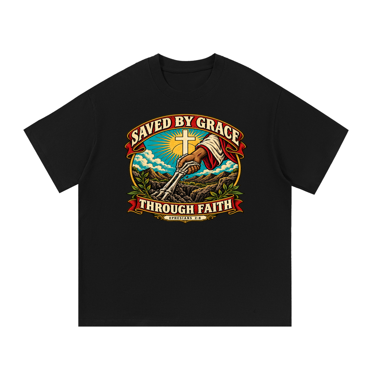 Saved by Grace through Faith T-Shirt