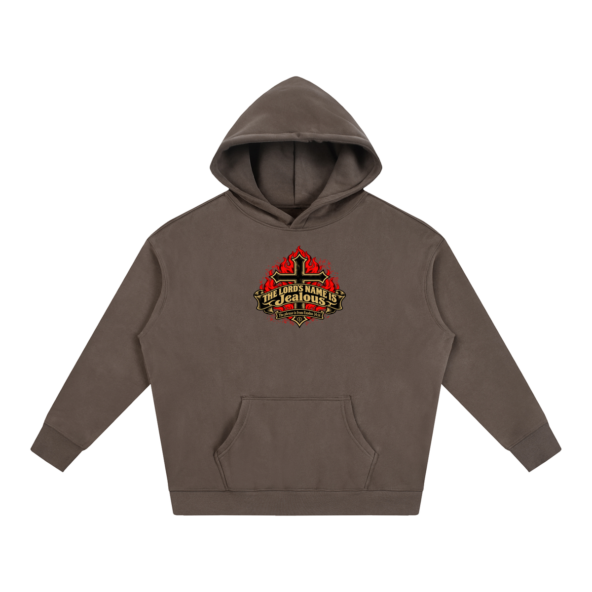 THE LORD'S NAME IS Jealous The phrase is from Exodus 34:14 Hoodie