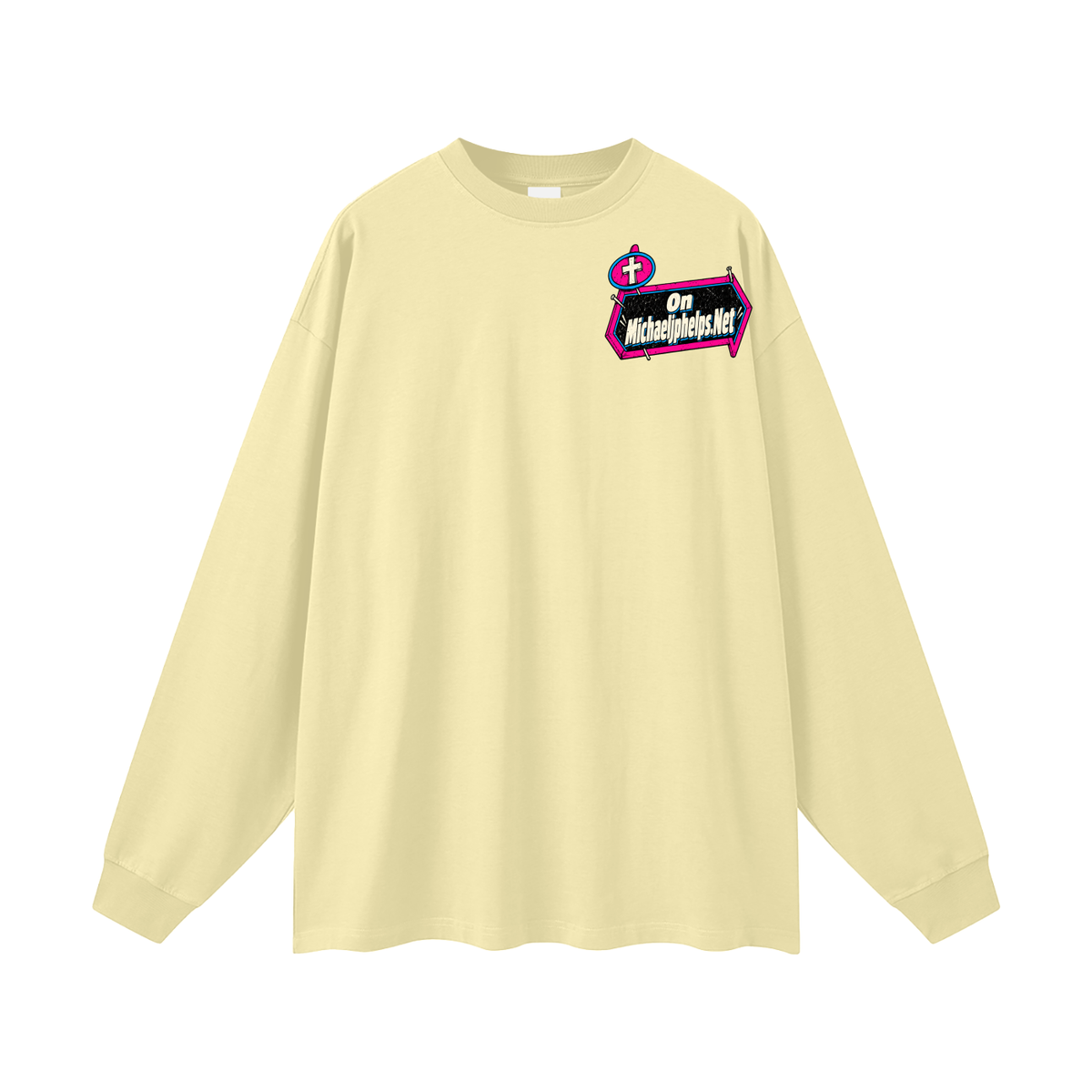 Cast out demons in the name of Jesus on Michaeljphelps.Net Long Sleeve T-Shirt