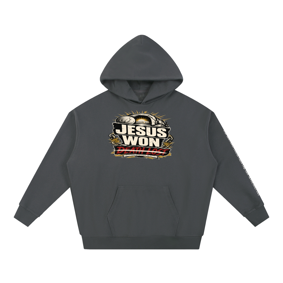 Jesus Won Death Lost Hoodie
