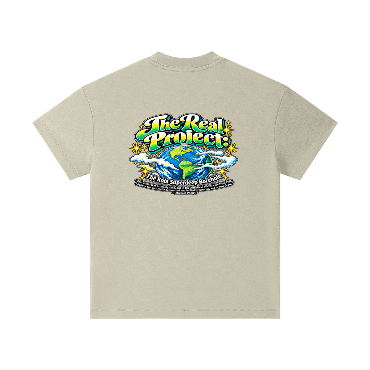 REDEEMED BY THE OF JESUS ACCORDING TO EPHESIANS 1:7 THE REAL PROJECT: THE KOLA SUPERDEEP BOREHOLE Kids T-Shirt