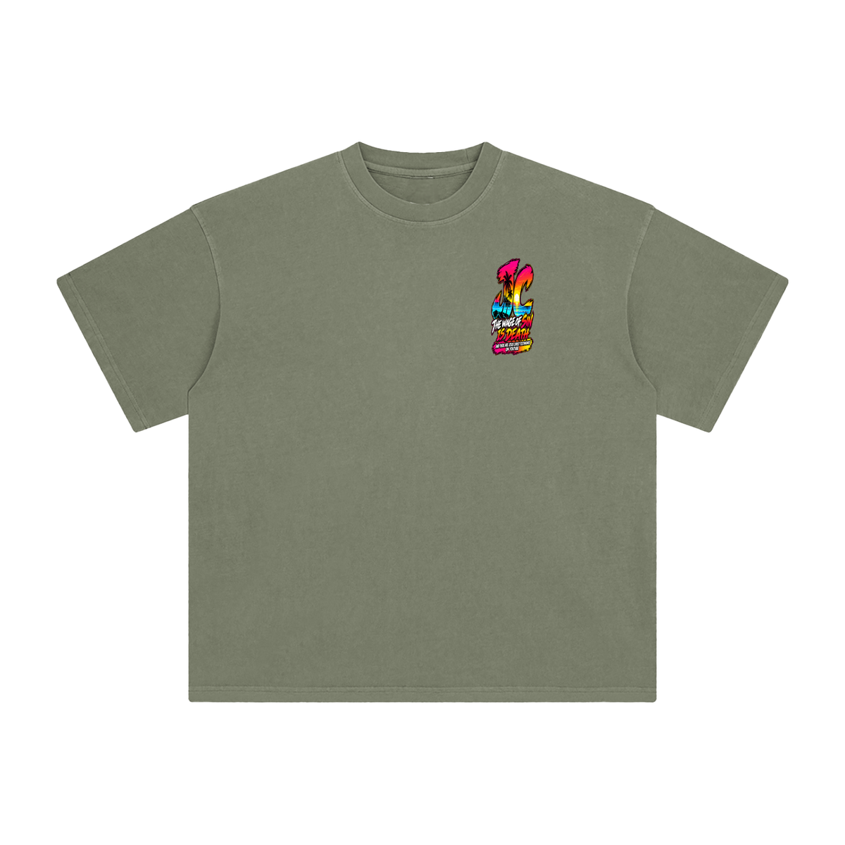 THE WAGE OF SIN IS DEATH AND THERE ARE JESUS CHRIST TESTIMONIES ON YOUTUBE T-Shirt