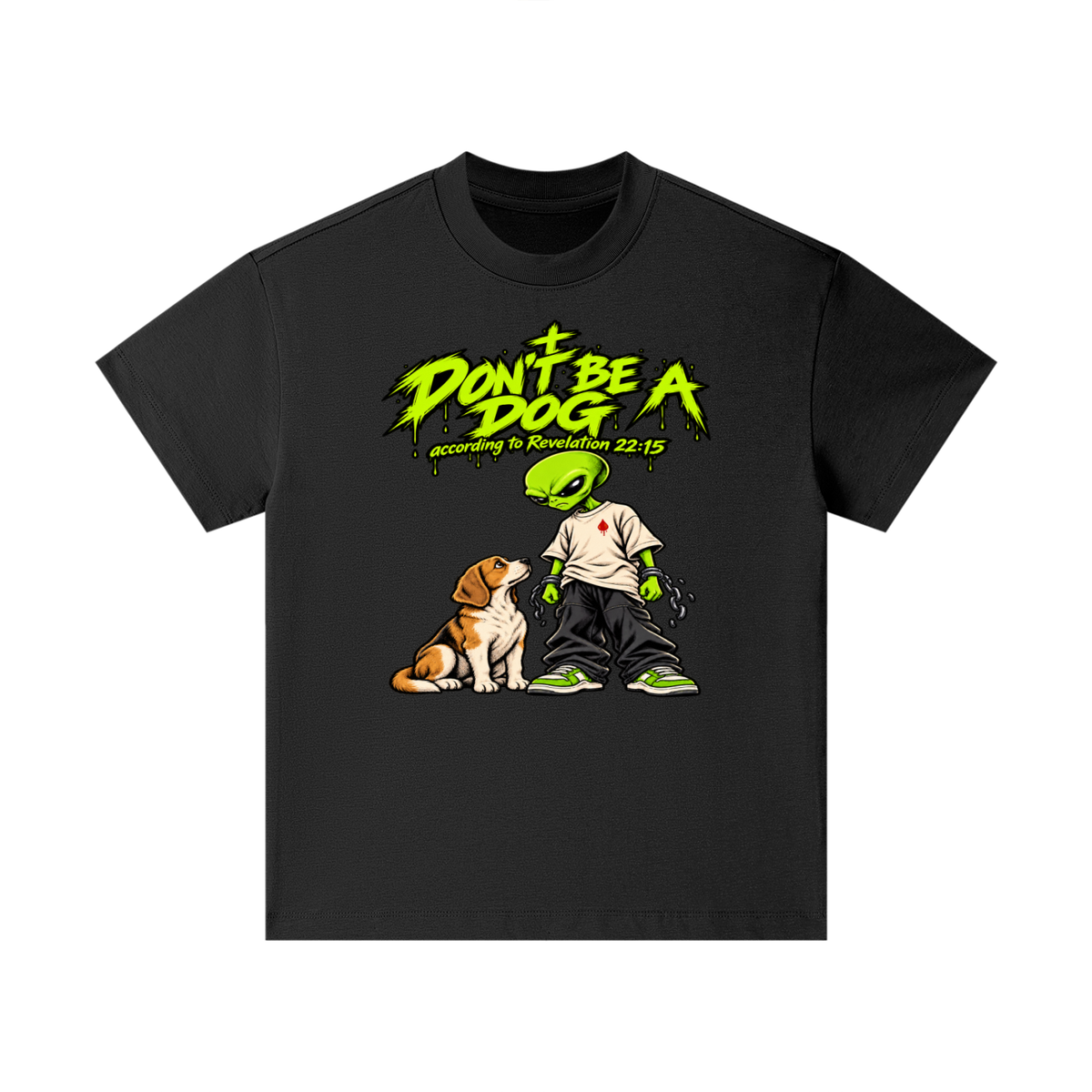 DON'T BE A DOG according to Revelation 22:15 Kids T-Shirt
