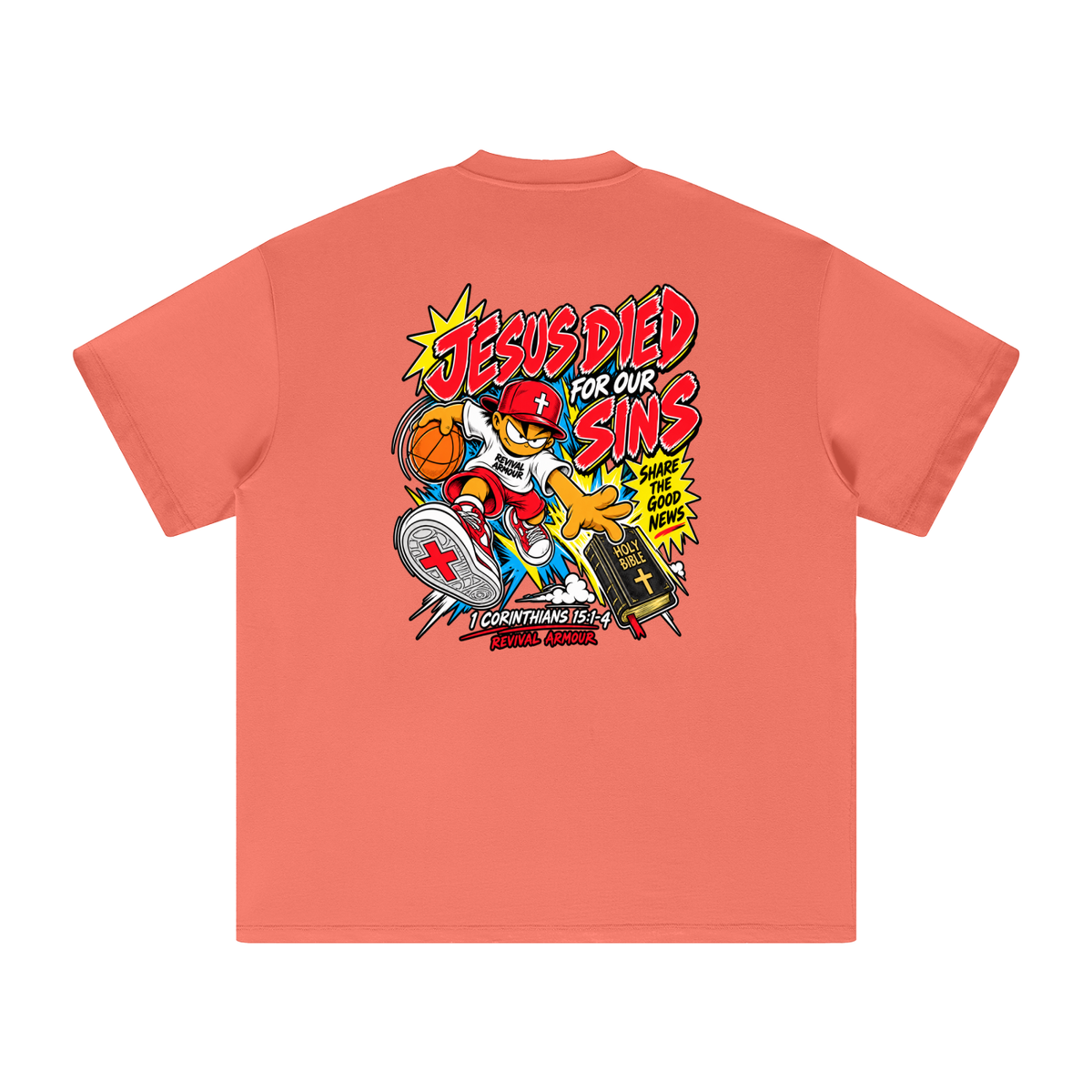 REVIVAL EST. 2026 ARMOUR JESUS DIED FOR OUR SINS T-Shirt