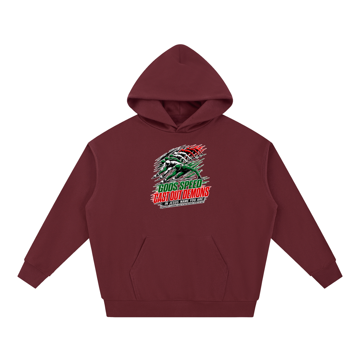 GODS SPEED CAST OUT DEMONS IN JESUS NAME YOU ARE Capable of LEARNING HOW TO ON MICHAELJPHELPS.NET Hoodie