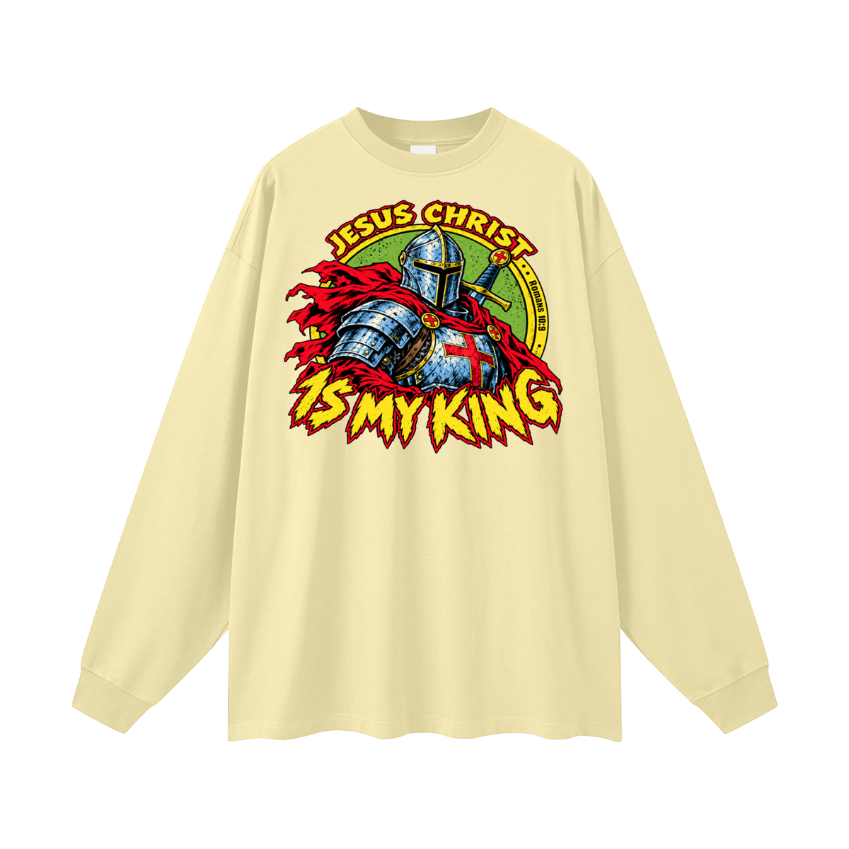 Jesus Christ is my King Long Sleeve T-Shirt