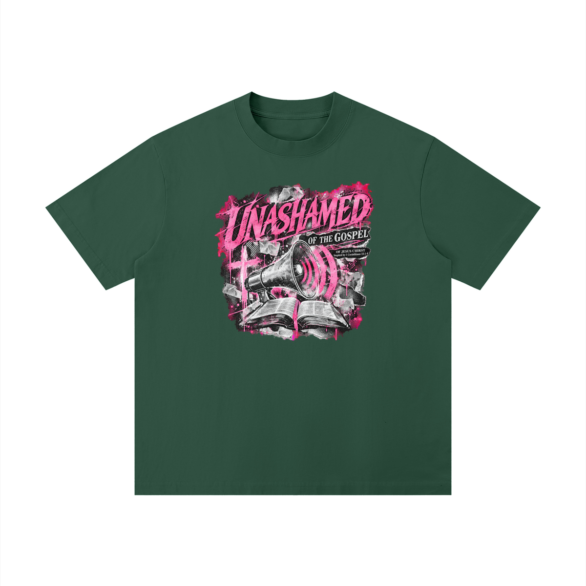 UNASHAMED OF THE GOSPEL OF JESUS CHIRST Inspired by 1 Corinthians 15:1-4 T-Shirt