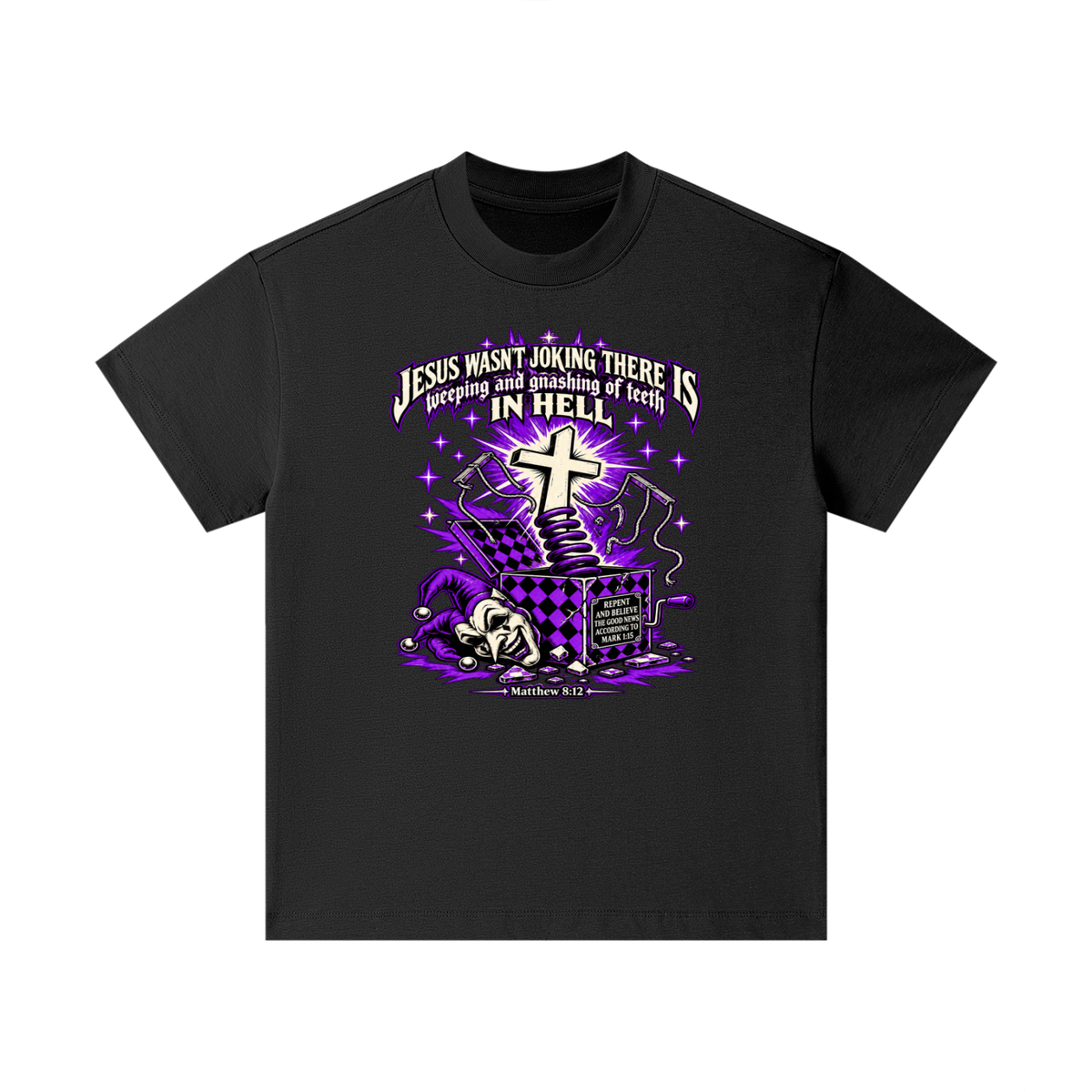 Jesus wasn’t joking there is weeping and gnashing of teeth in hell Kids T-Shirt