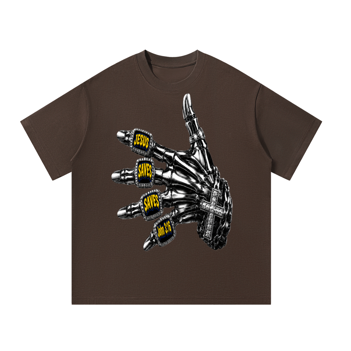Jesus saves saves John 3:16 T-Shirt