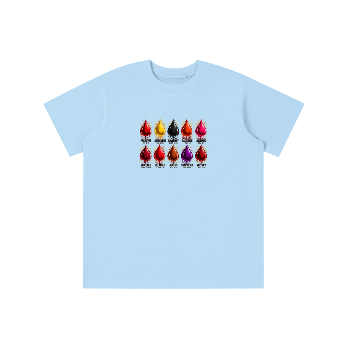 10 BLOOD LOGOS youth T-shirt