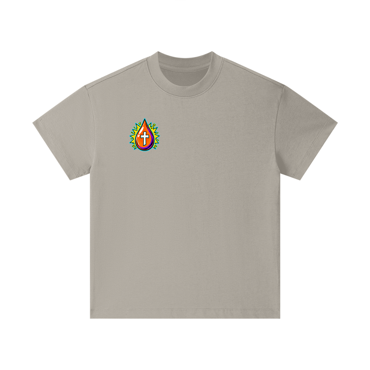 JESUS DIED ONCE BACKED UP BY Romans 6:9-10 Kids T-Shirt