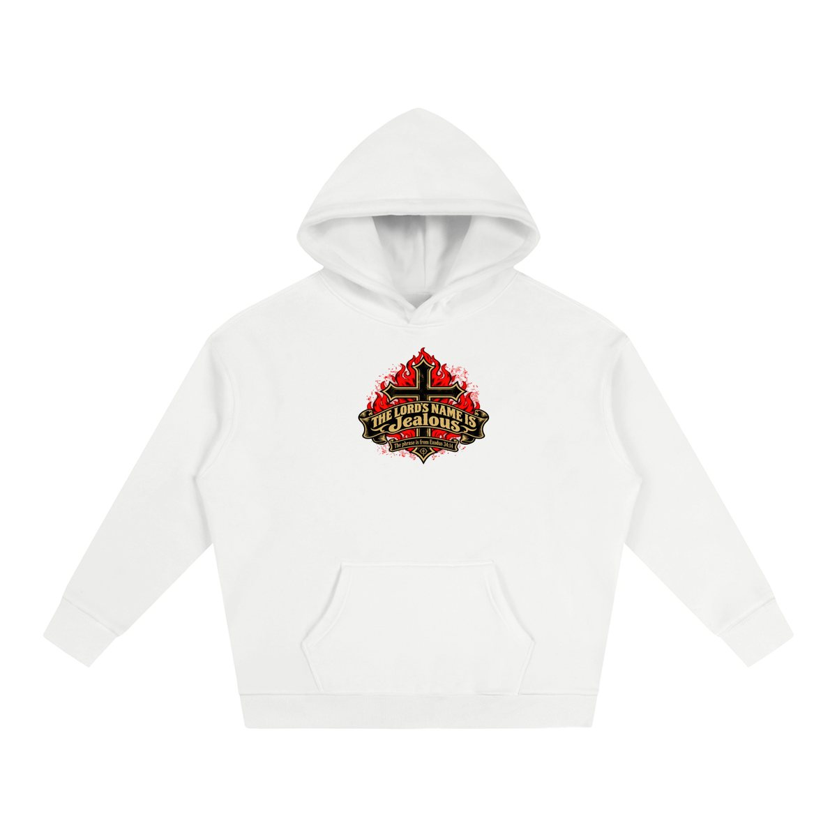 THE LORD'S NAME IS Jealous The phrase is from Exodus 34:14 Hoodie