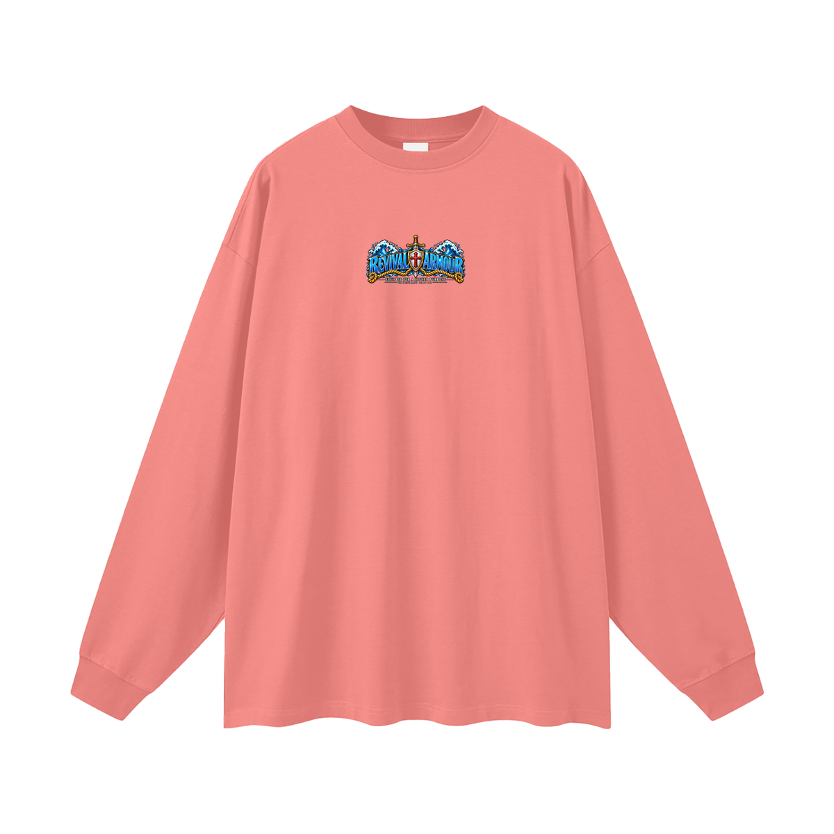 REVIVAL ARMOUR -EQUIPPED FOR A HIGHER PURPOSE- -EPHESIANS 6:10-18- Long Sleeve T-Shirt