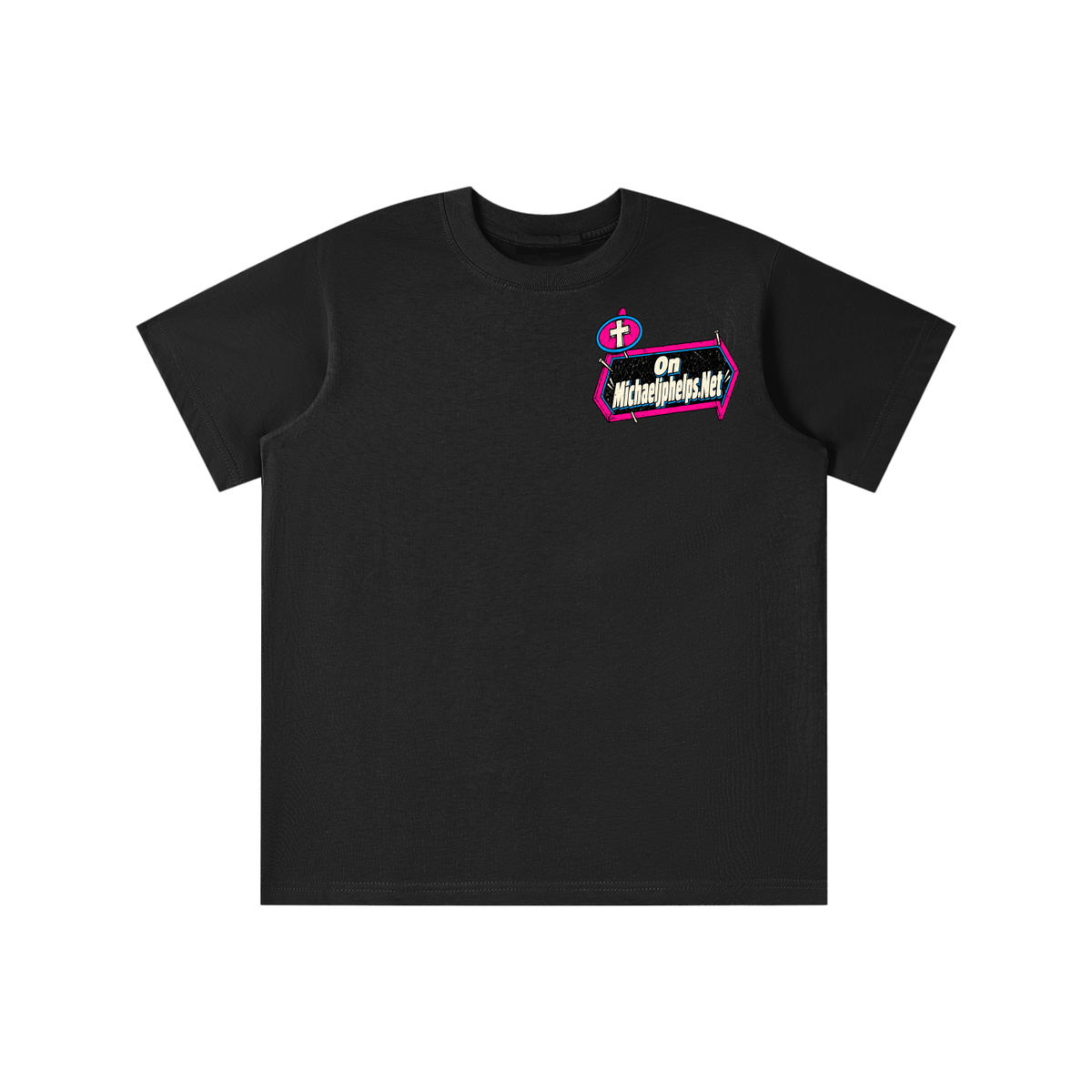 Cast out demons in the name of Jesus on Michaeljphelps.Net youth T-shirt
