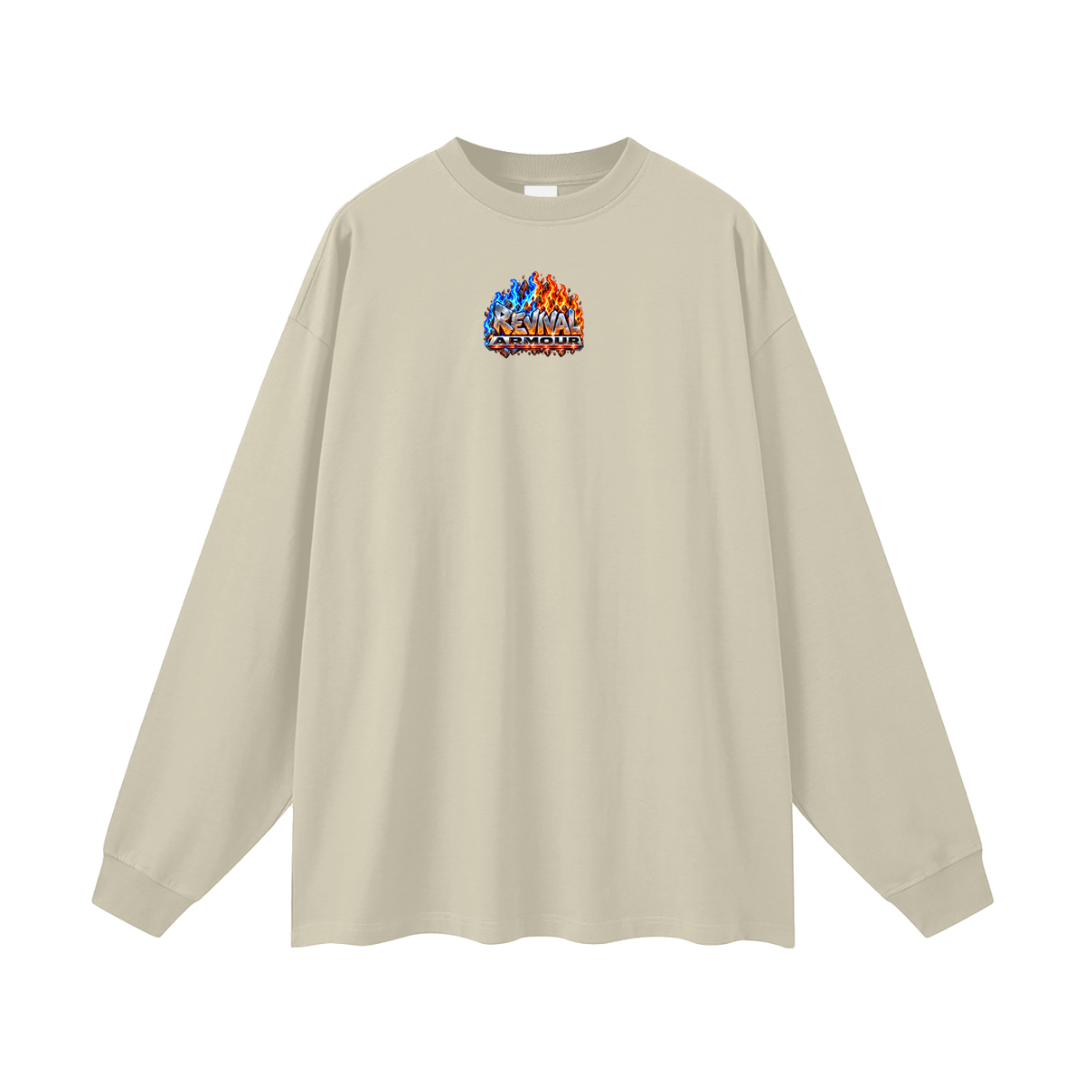 JESUS CAME TO SET THE WORLD ON FIRE AND WISHED IT WAS ALREADY BURNING ACCORDING TO LUKE 12:49 REVIVAL ARMOUR Long Sleeve T-Shirt