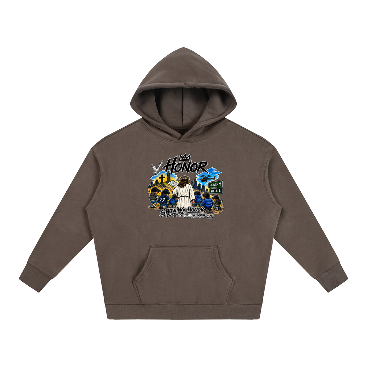 HONOR SHOWING HONOR JESUS IS WITHOUT DEFECT ACCORDING TO 1 PETER 1:18-19 Hoodie