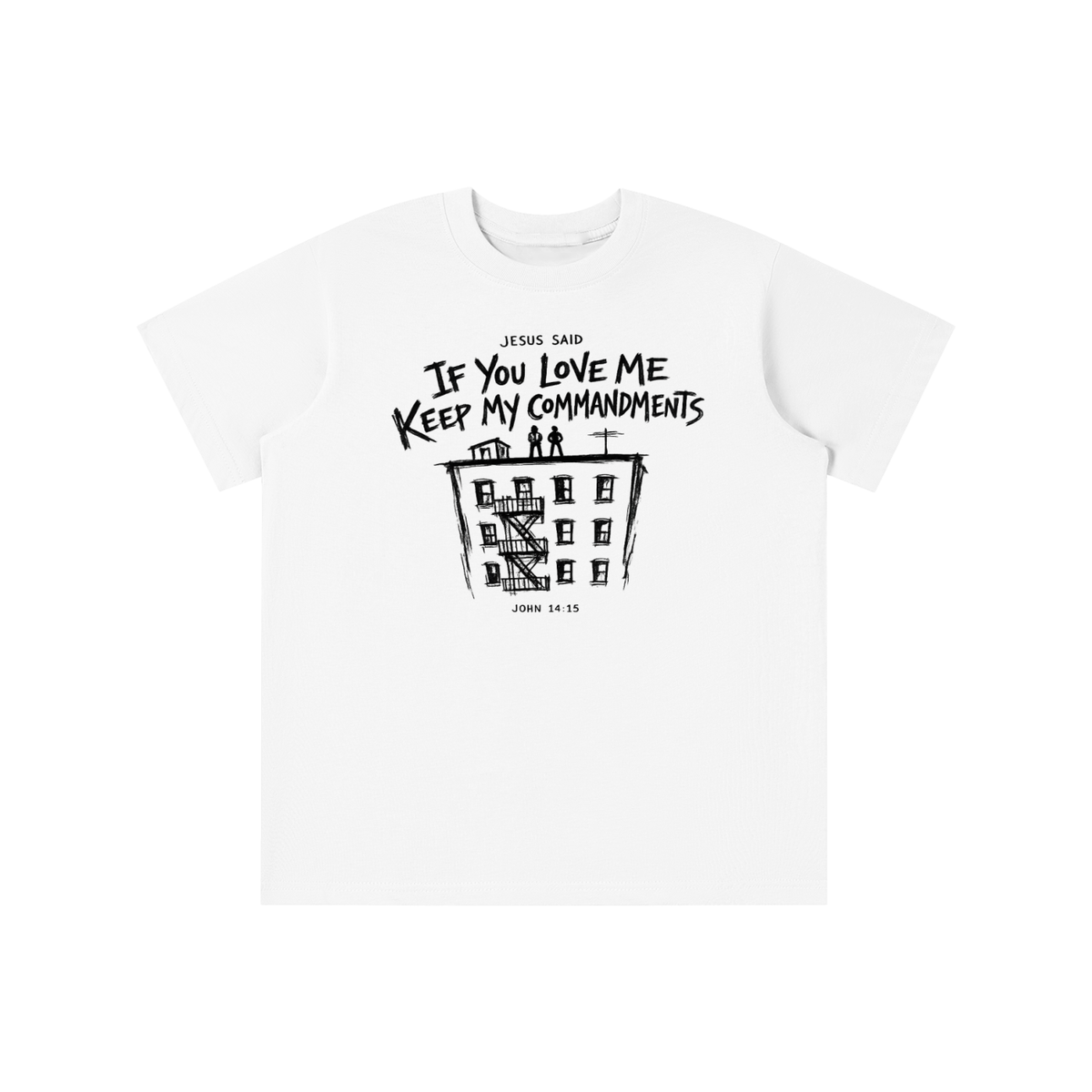 JOHN 14:15 NIV youth T-shirt