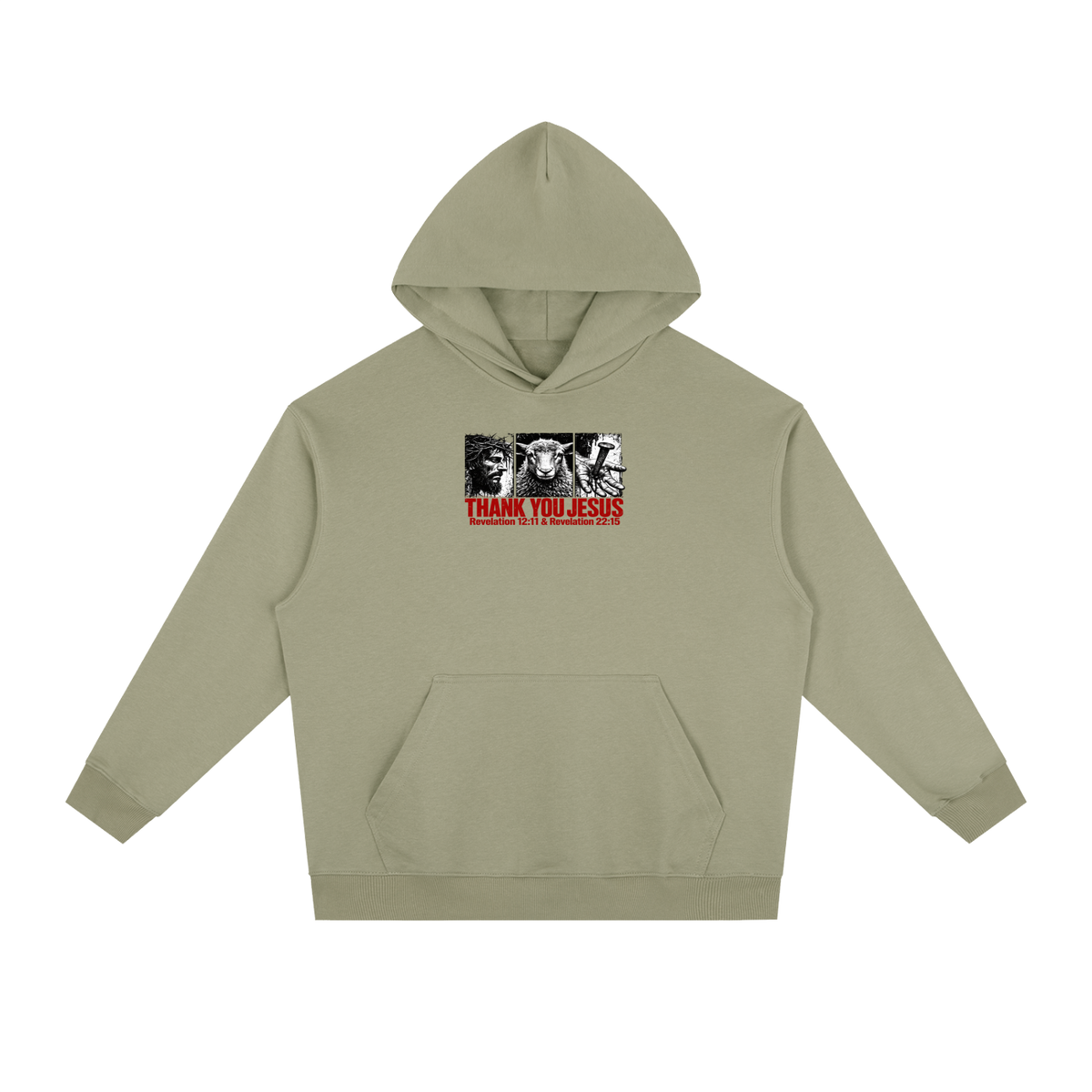 Thank you Jesus Revelation 12:11 & Revelation 12:11 Hoodie