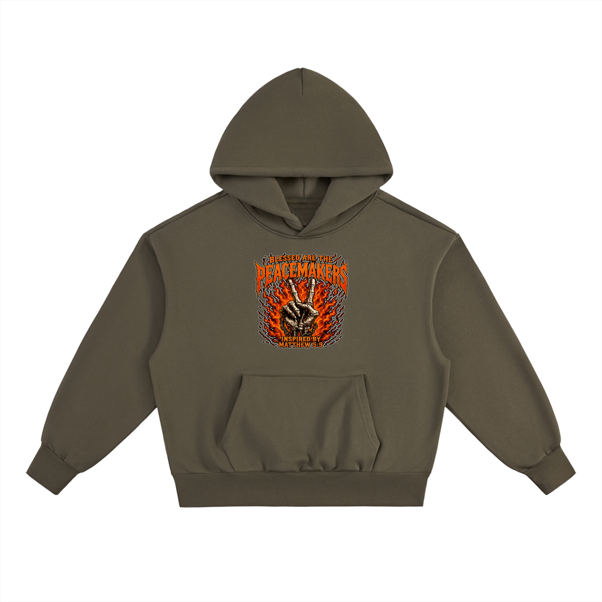 BLESSED ARE THE PEACEMAKERS INSPIRED BY MATTHEW 5:9 Hoodie