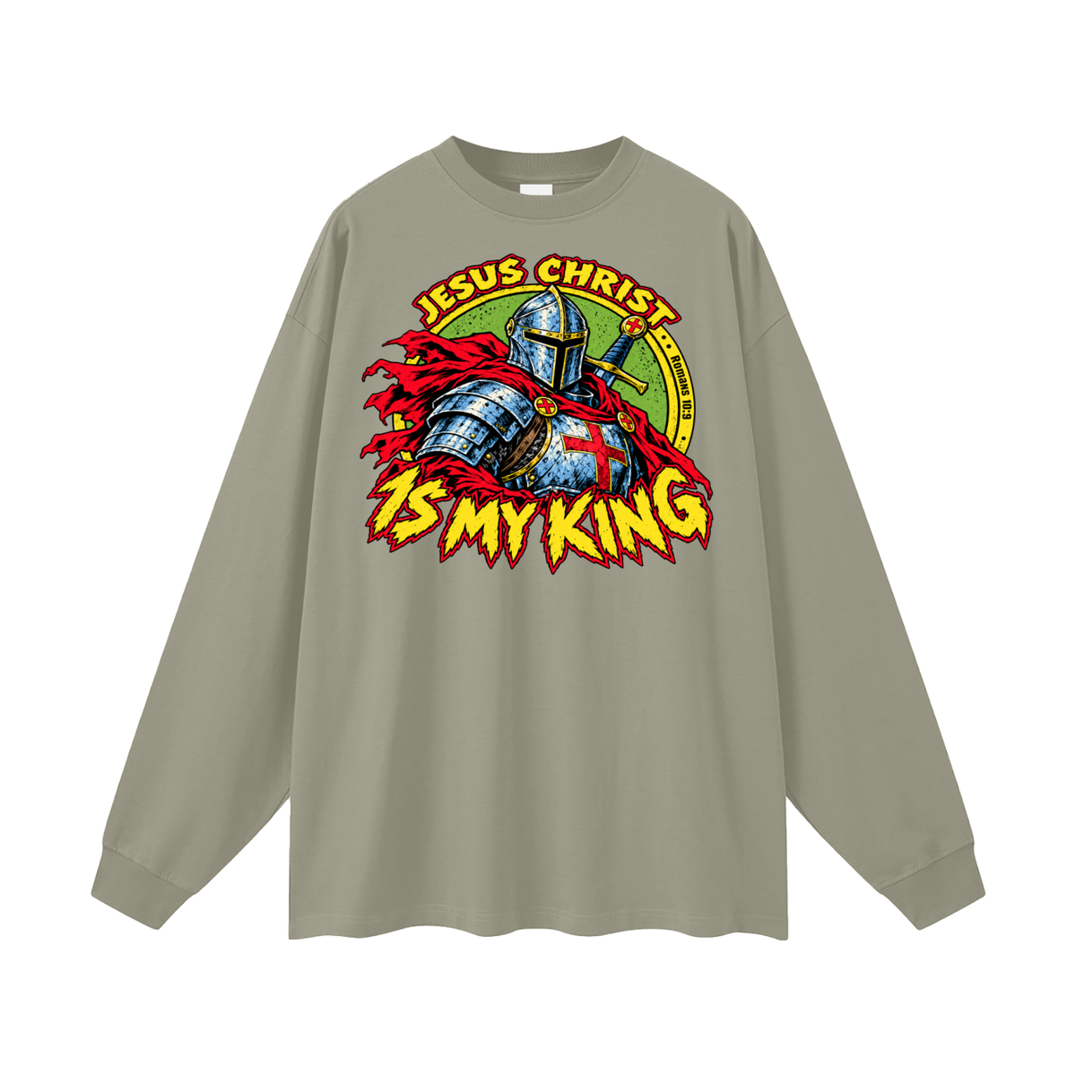 Jesus Christ is my King Long Sleeve T-Shirt