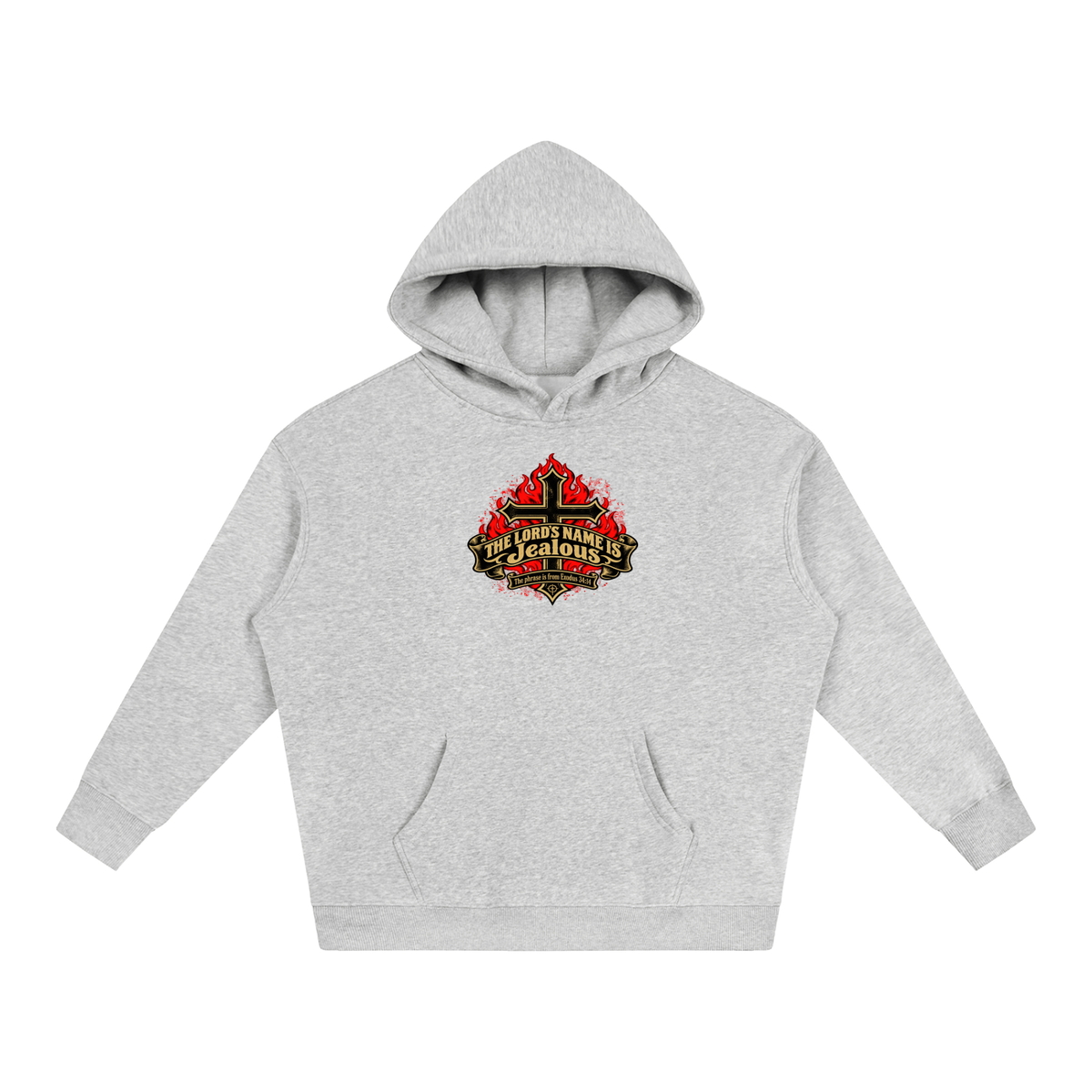 THE LORD'S NAME IS Jealous The phrase is from Exodus 34:14 Hoodie