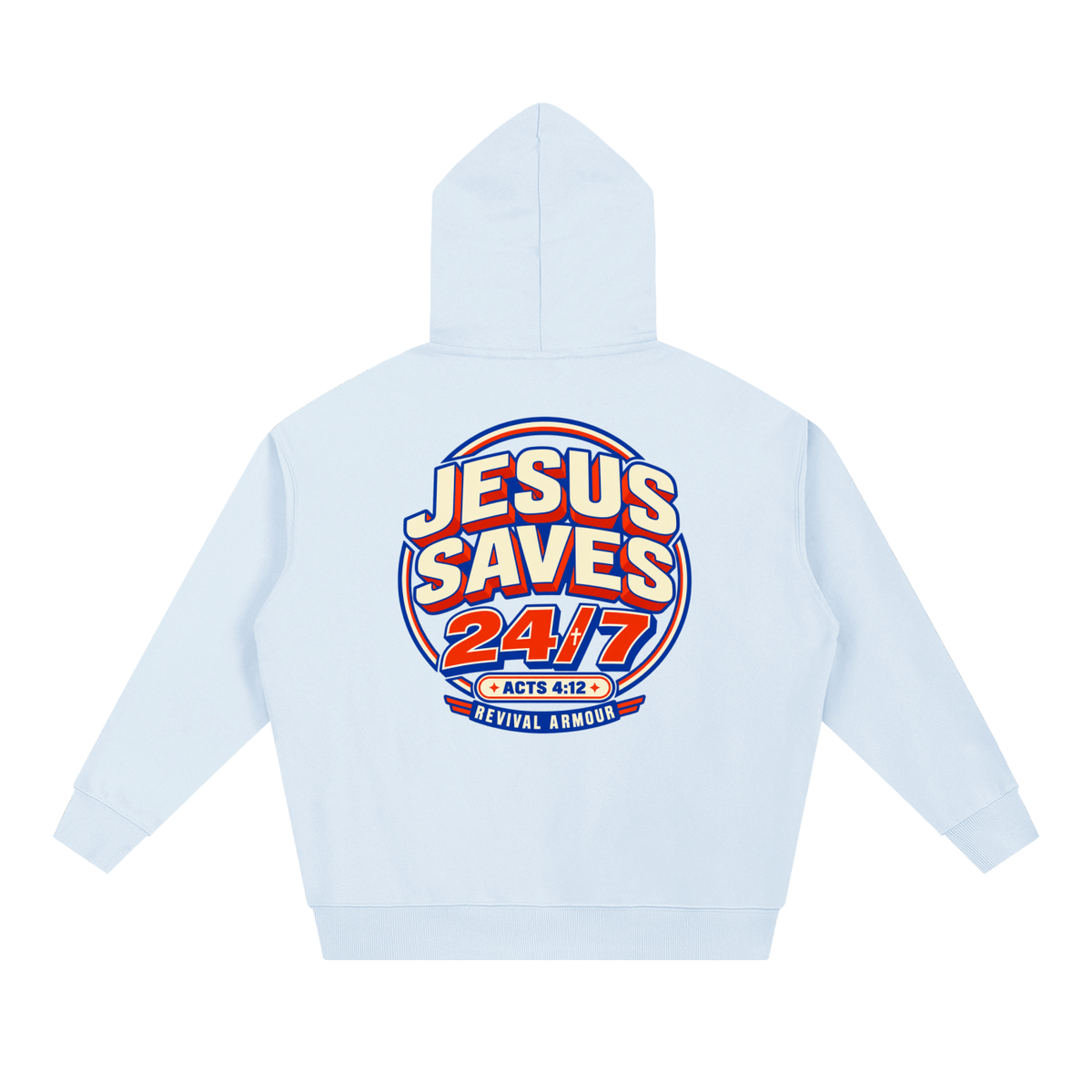 Jesus saves 24/7 Hoodie
