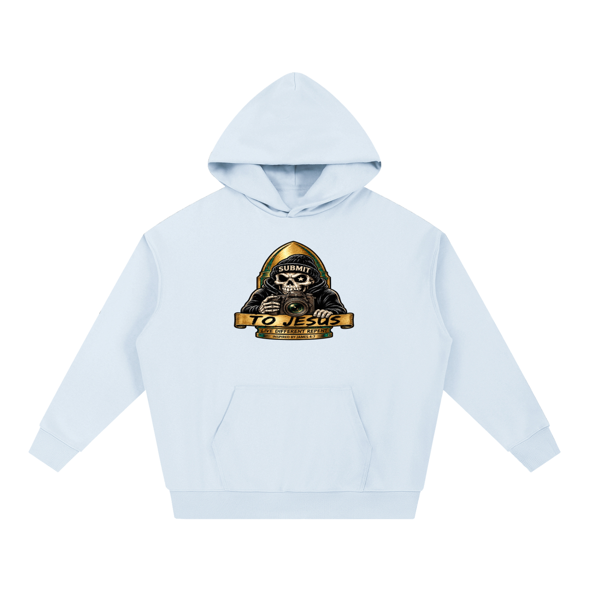 SUBMIT TO JESUS LIVE DIFFERENT REPENT INSPIRED BY JAMES 4:7 Hoodie