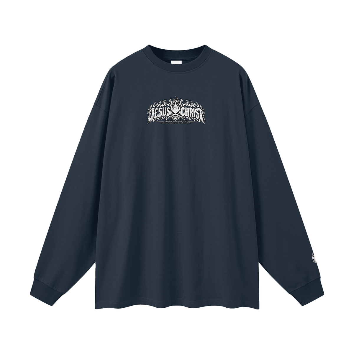 Jesus Christ The Blood Of Jesus is like the "Ticket" to the most Holy place according to Hebrews 10:19 Long Sleeve T-Shirt