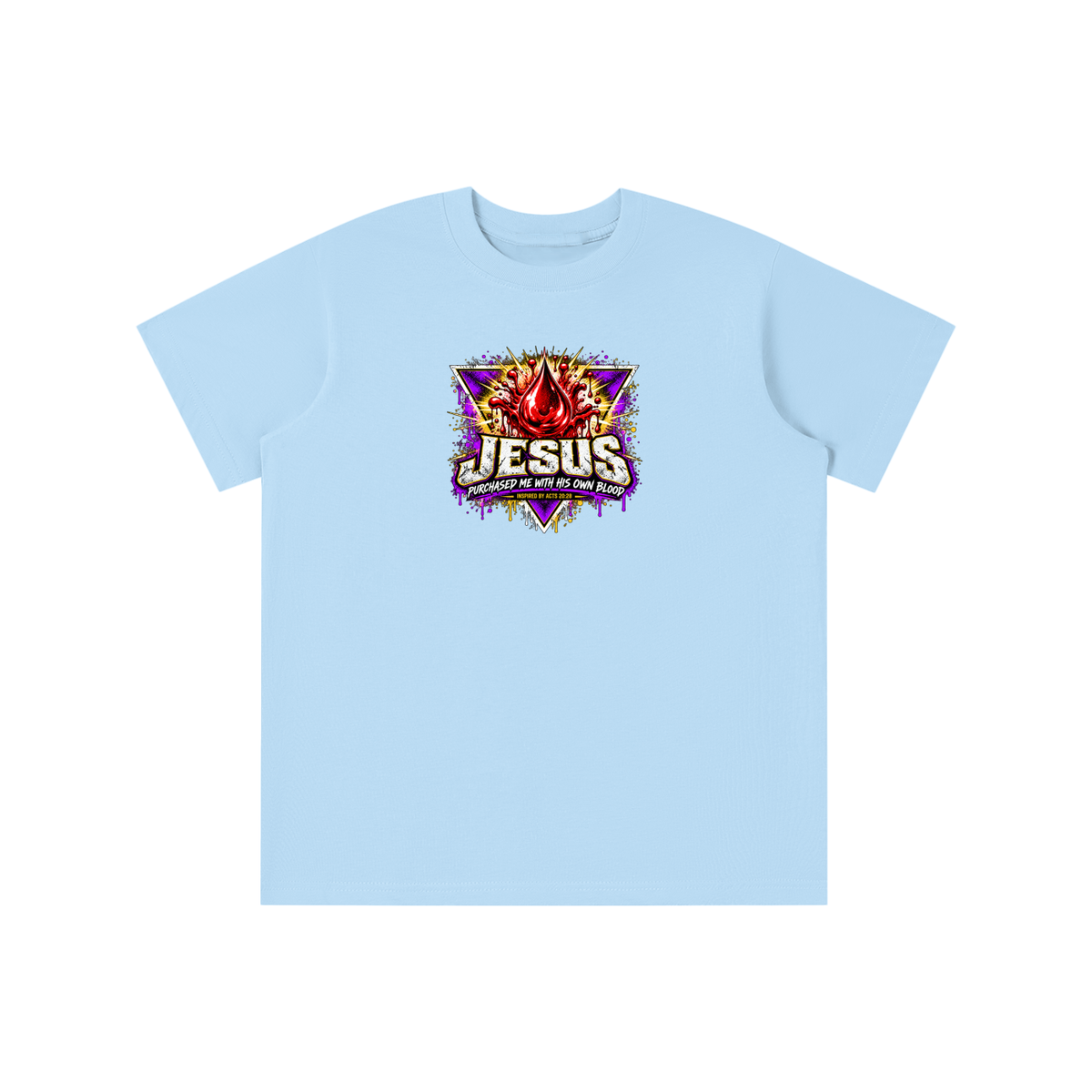 JESUS PURCHASED ME WITH HIS OWN BLOOD INSPIRED BY ACTS 20:28 youth T-shirt
