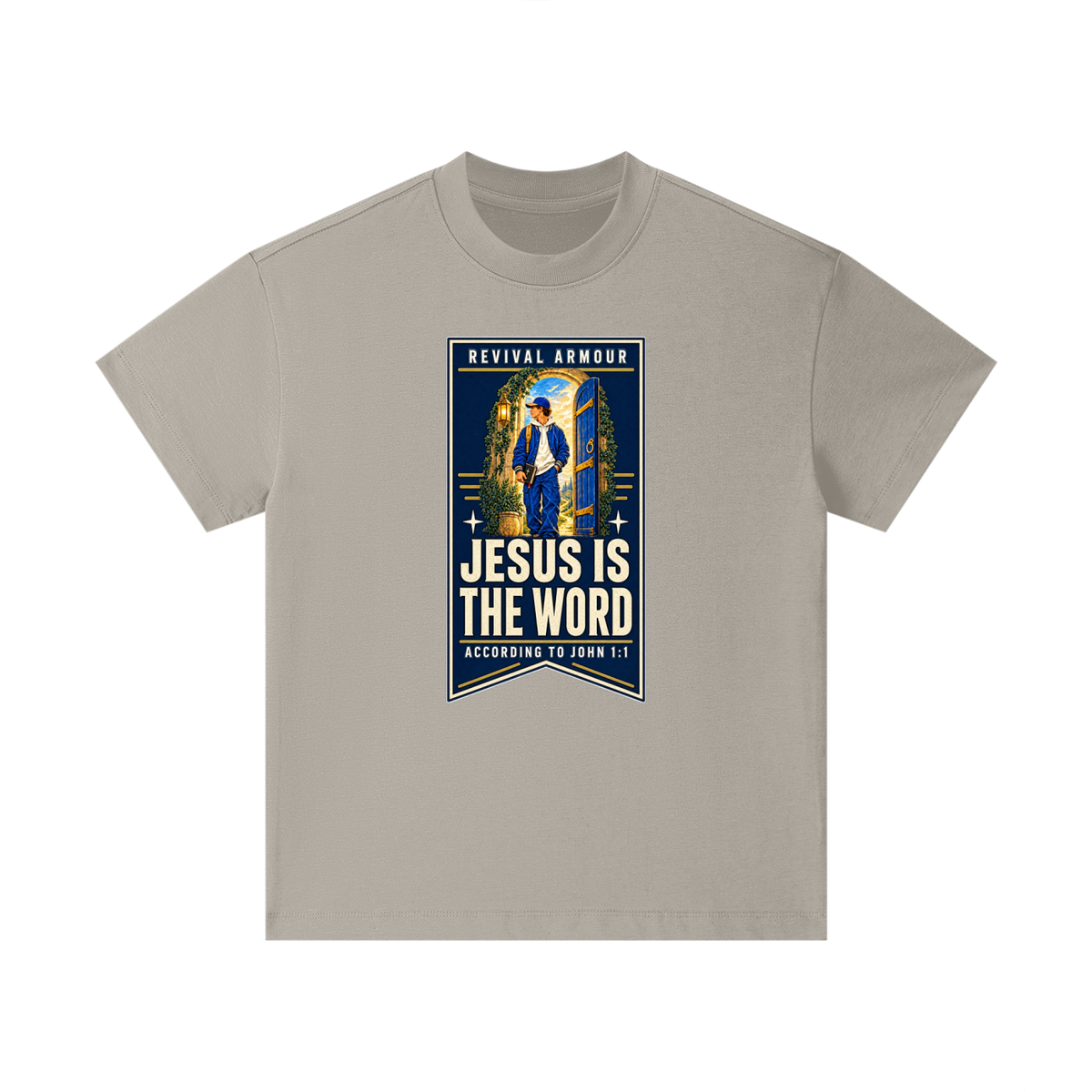 JESUS IS THE WORD ACCORDING TO JOHN 1:1 Kids T-Shirt