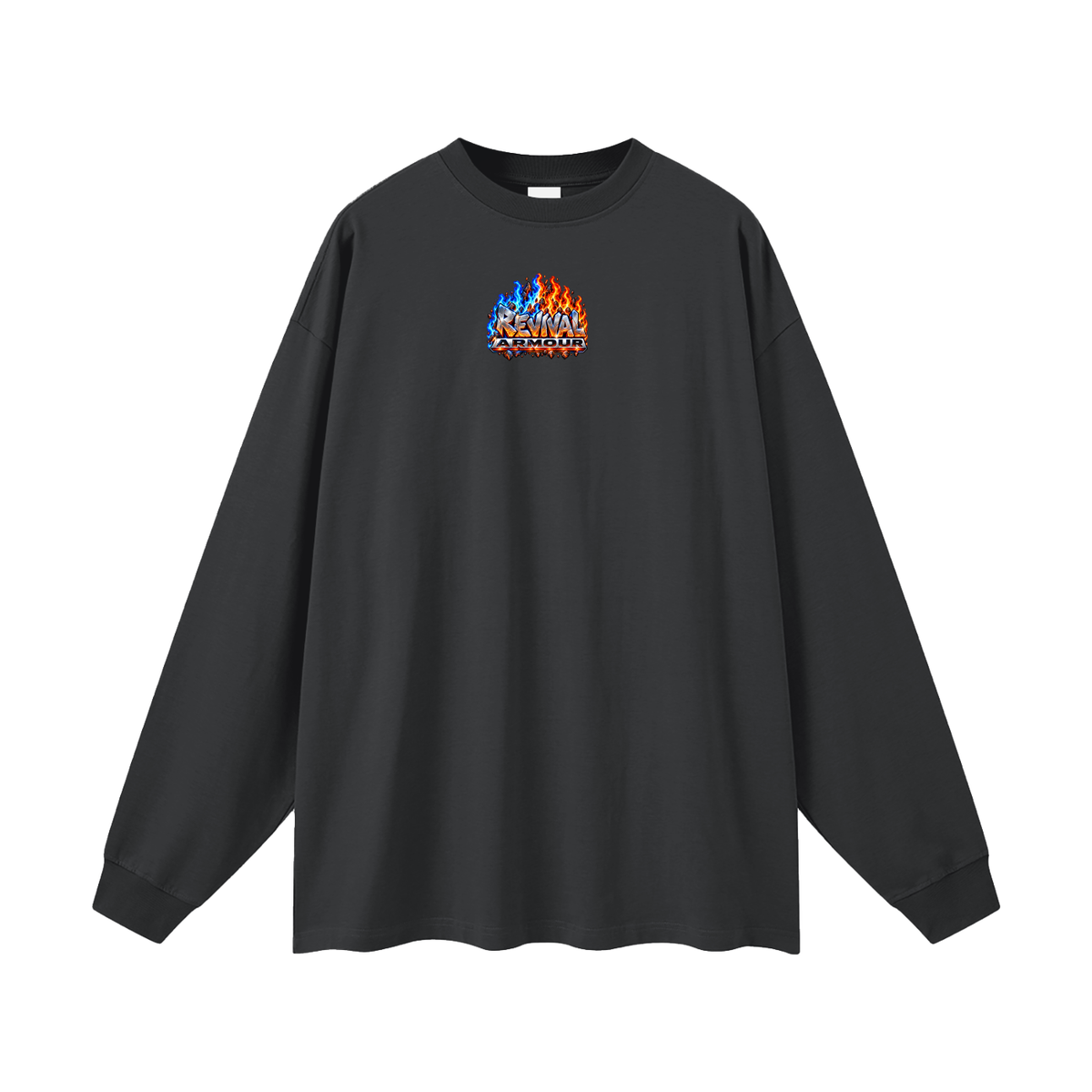 JESUS CAME TO SET THE WORLD ON FIRE AND WISHED IT WAS ALREADY BURNING ACCORDING TO LUKE 12:49 REVIVAL ARMOUR Long Sleeve T-Shirt