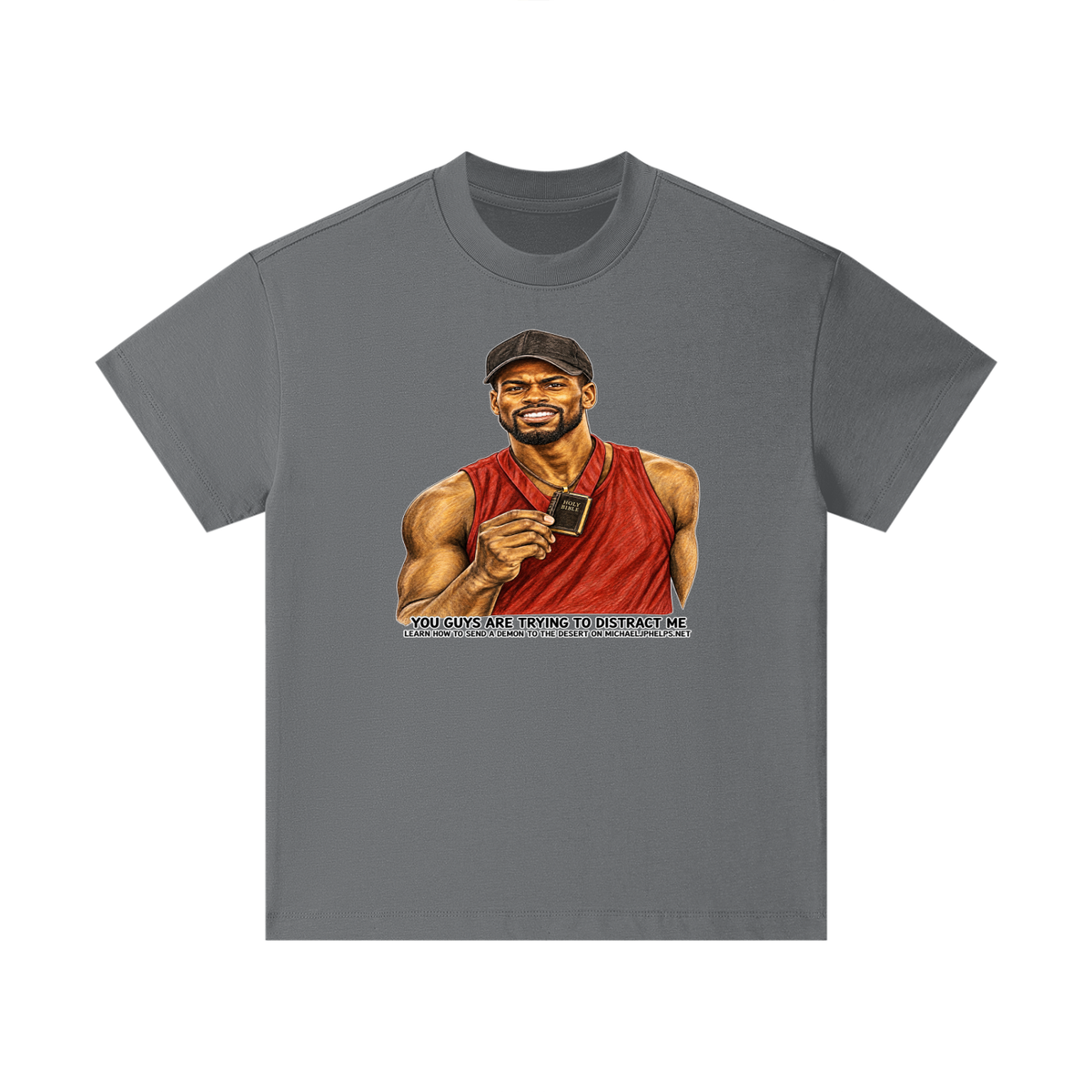 YOU GUYS ARE TRYING TO DISTRACT ME LEARN HOW TO SEND A DEMON TO THE DESERT ON MICHAELJPHELPS.NET Kids T-Shirt