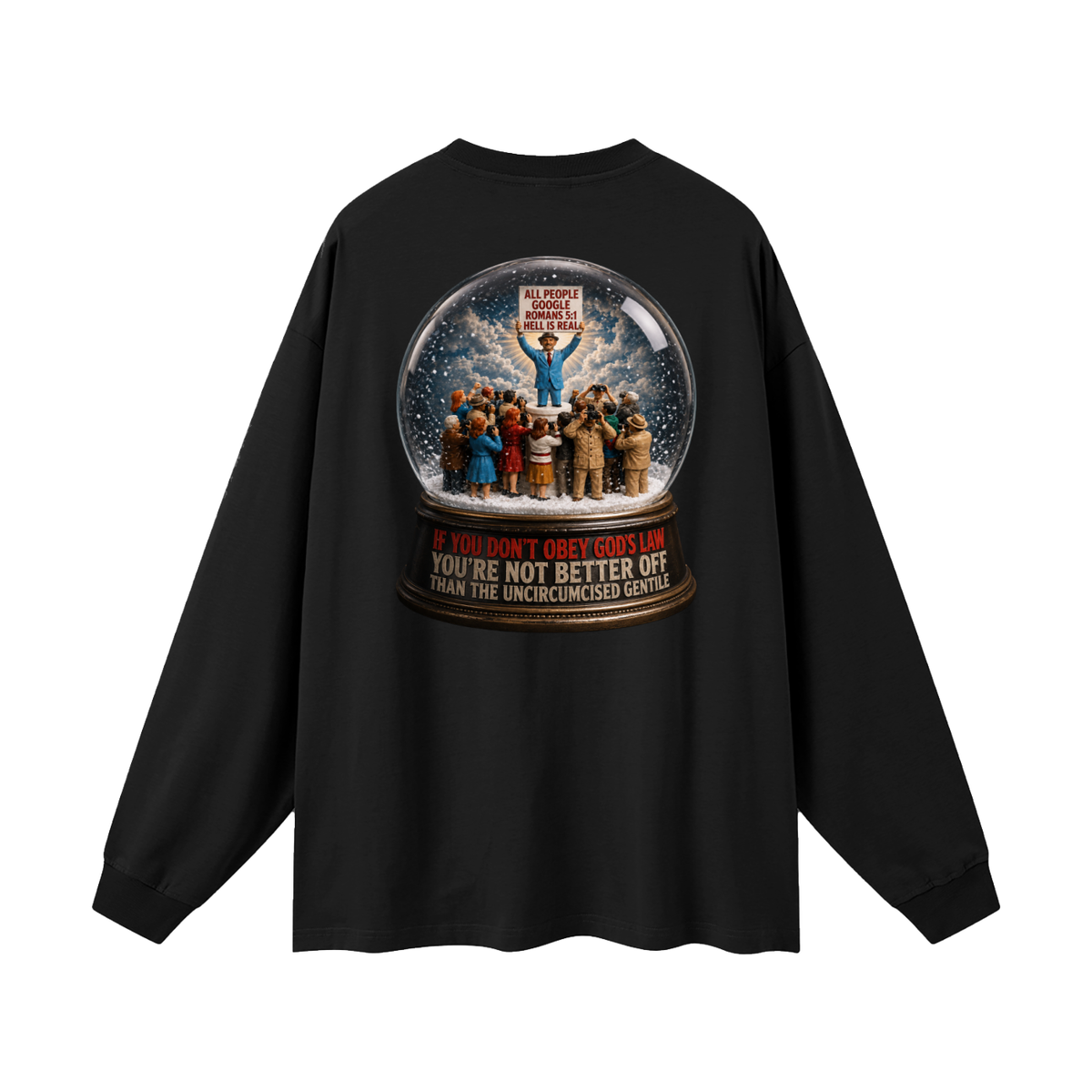 WORTHY IS THE LAMB HALLEJUJAH WHO WAS SLAIN Long Sleeve T-Shirt