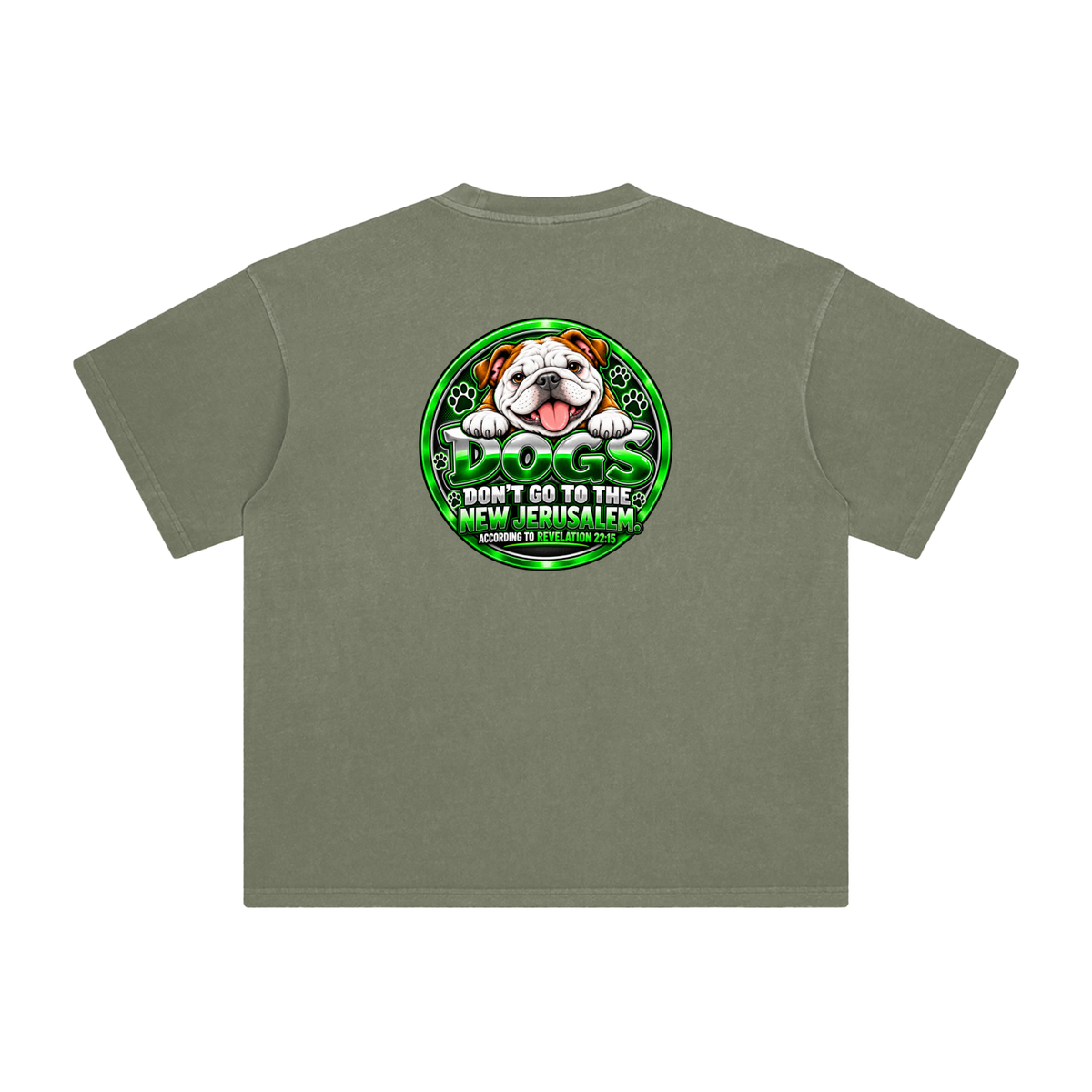 DOZENS OF TESTIMONIES ON YOUTUBE OF JESUS ENCOUNTERING PEOPLE. DOGS DON'T GO TO THE NEW JERUSALEM. ACCORDING TO REVELATION 22:15 T-Shirt