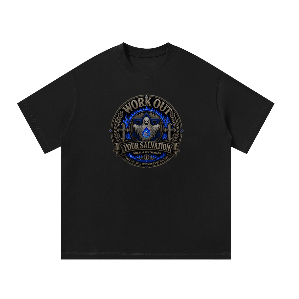 Workout salvation with fear and trembling T-Shirt