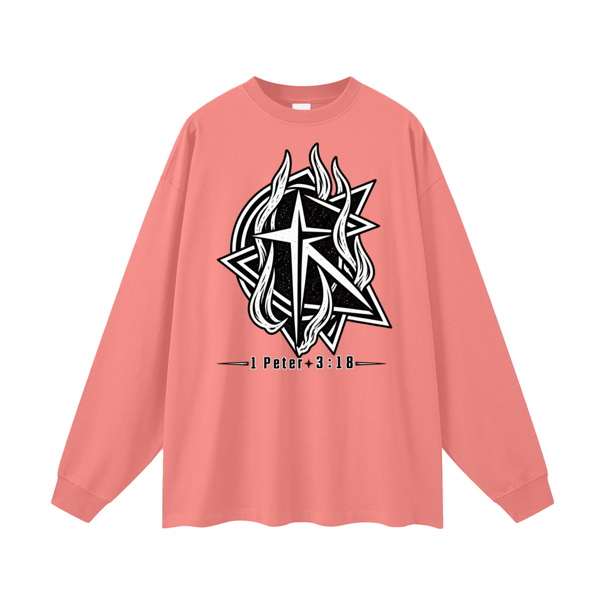 1 Peter 3:18 Long Sleeve T-Shirt