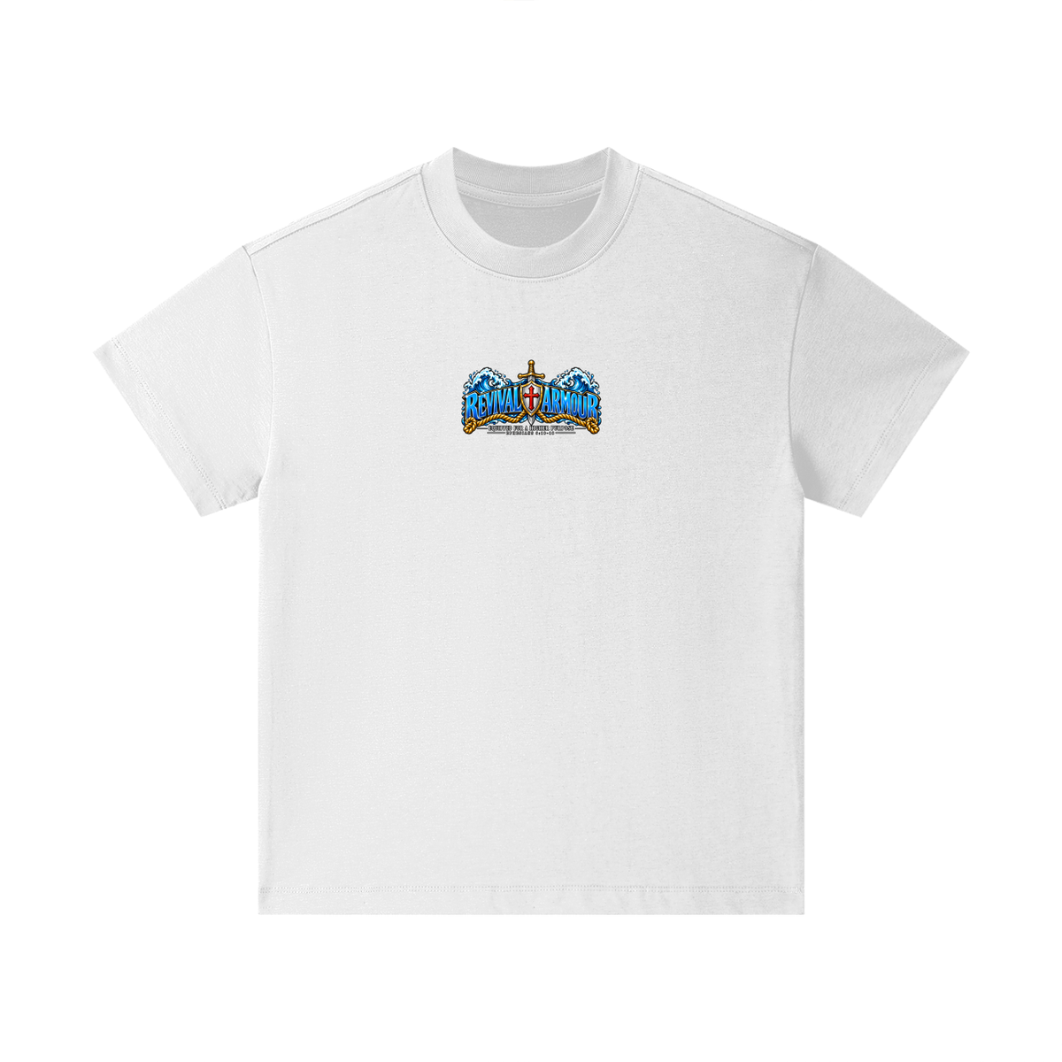 REVIVAL ARMOUR -EQUIPPED FOR A HIGHER PURPOSE- -EPHESIANS 6:10-18- Kids T-Shirt