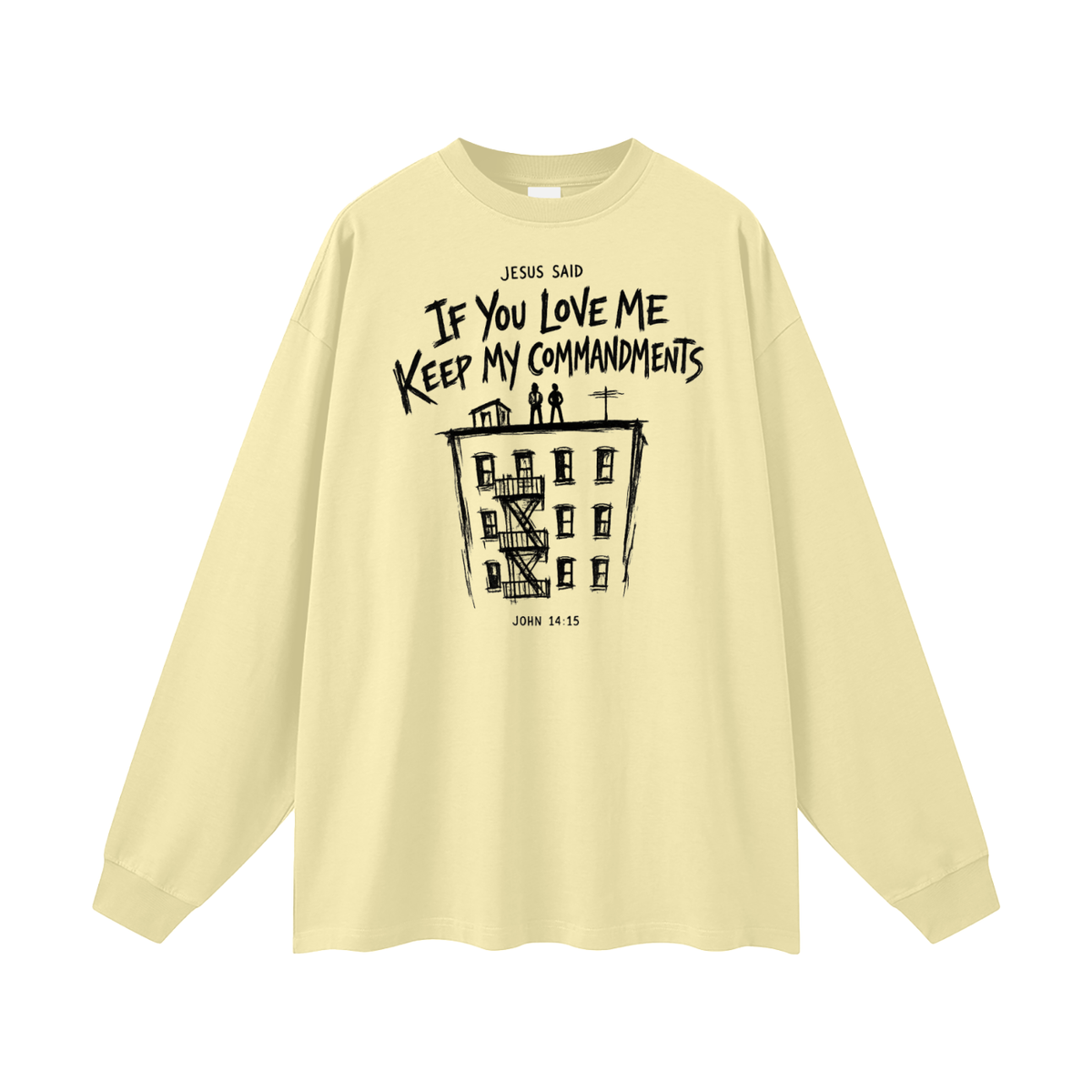 JOHN 14:15 NIV Long Sleeve T-Shirt