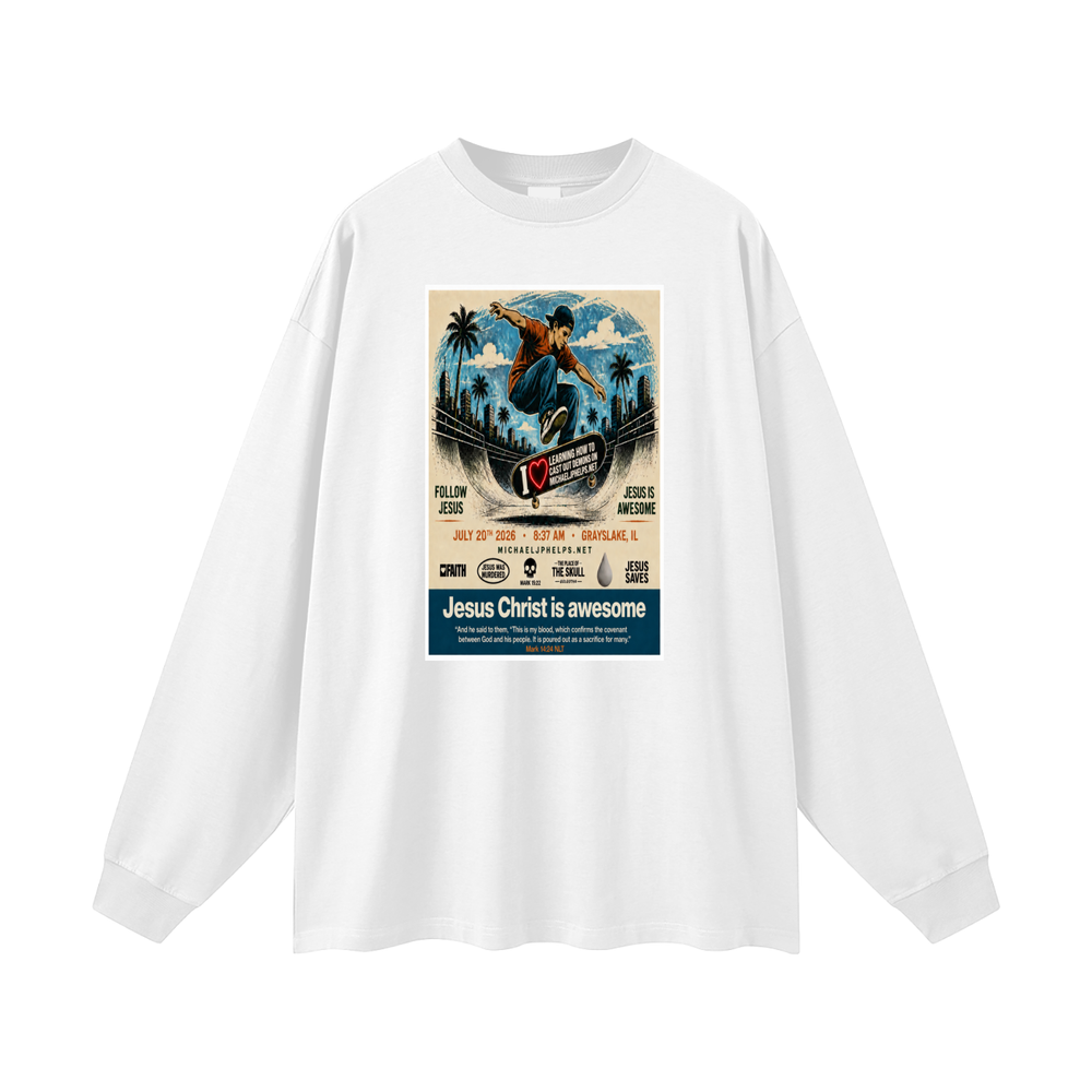 Jesus is awesome Long Sleeve T-Shirt