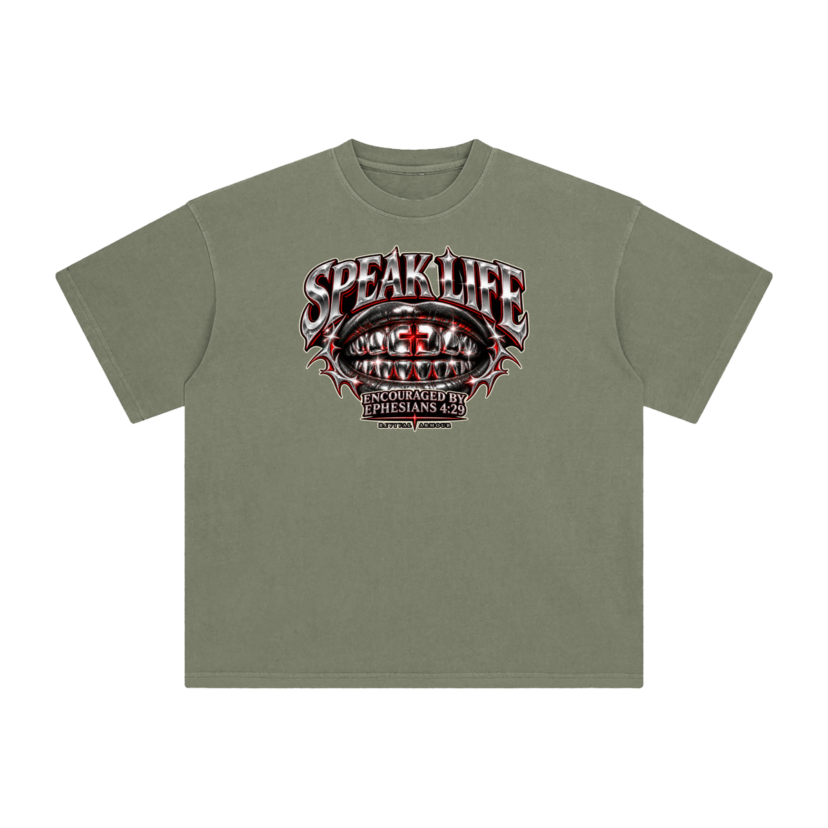 SPEAK LIFE ENCOURAGED BY EPHESIANS 4:29 T-Shirt