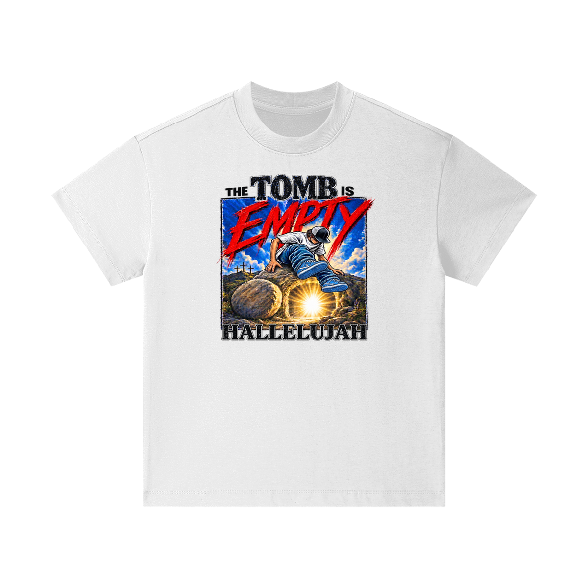 THE TOMB IS EMPTY HALLELUJAH Kids T-Shirt