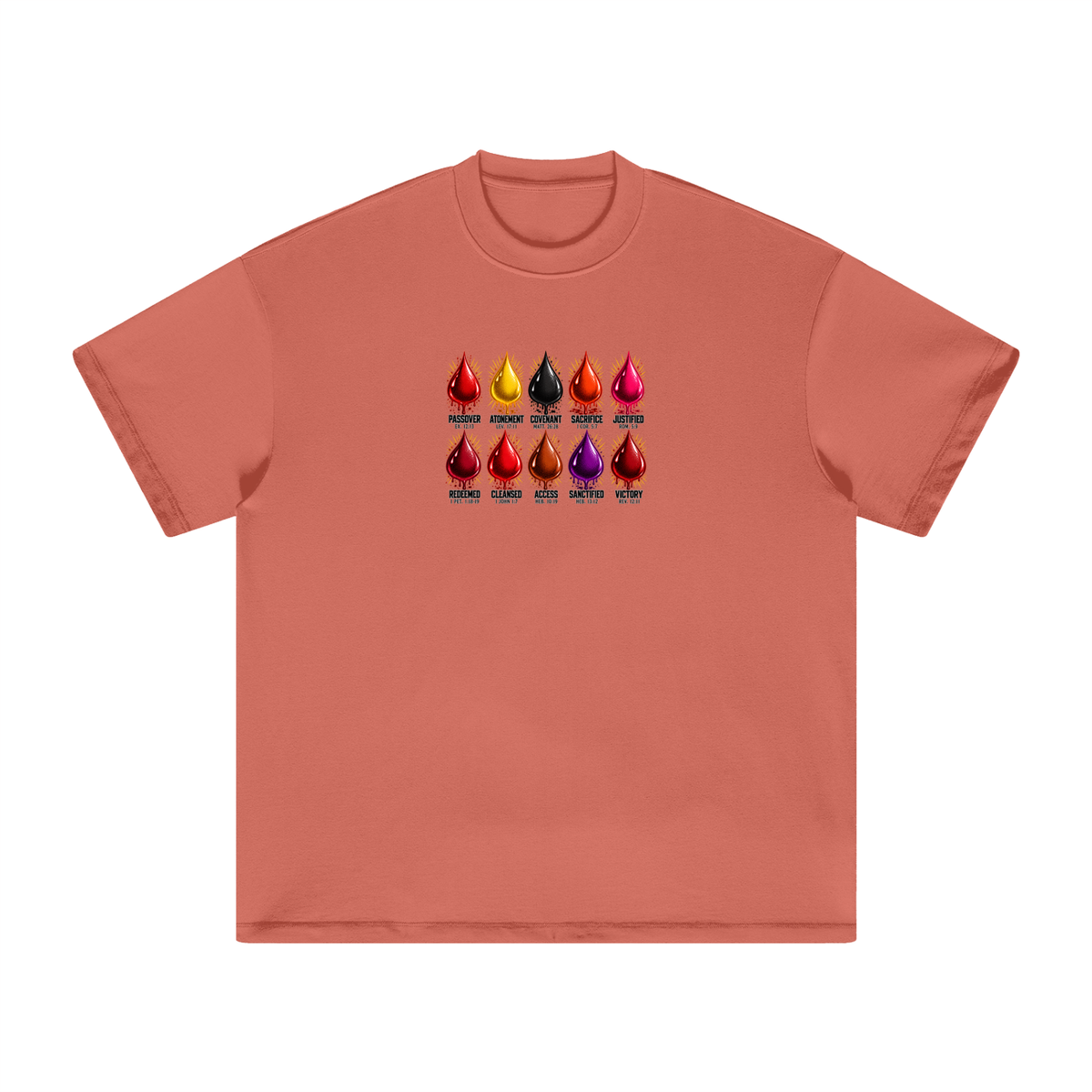 10 BLOOD LOGOS T-Shirt