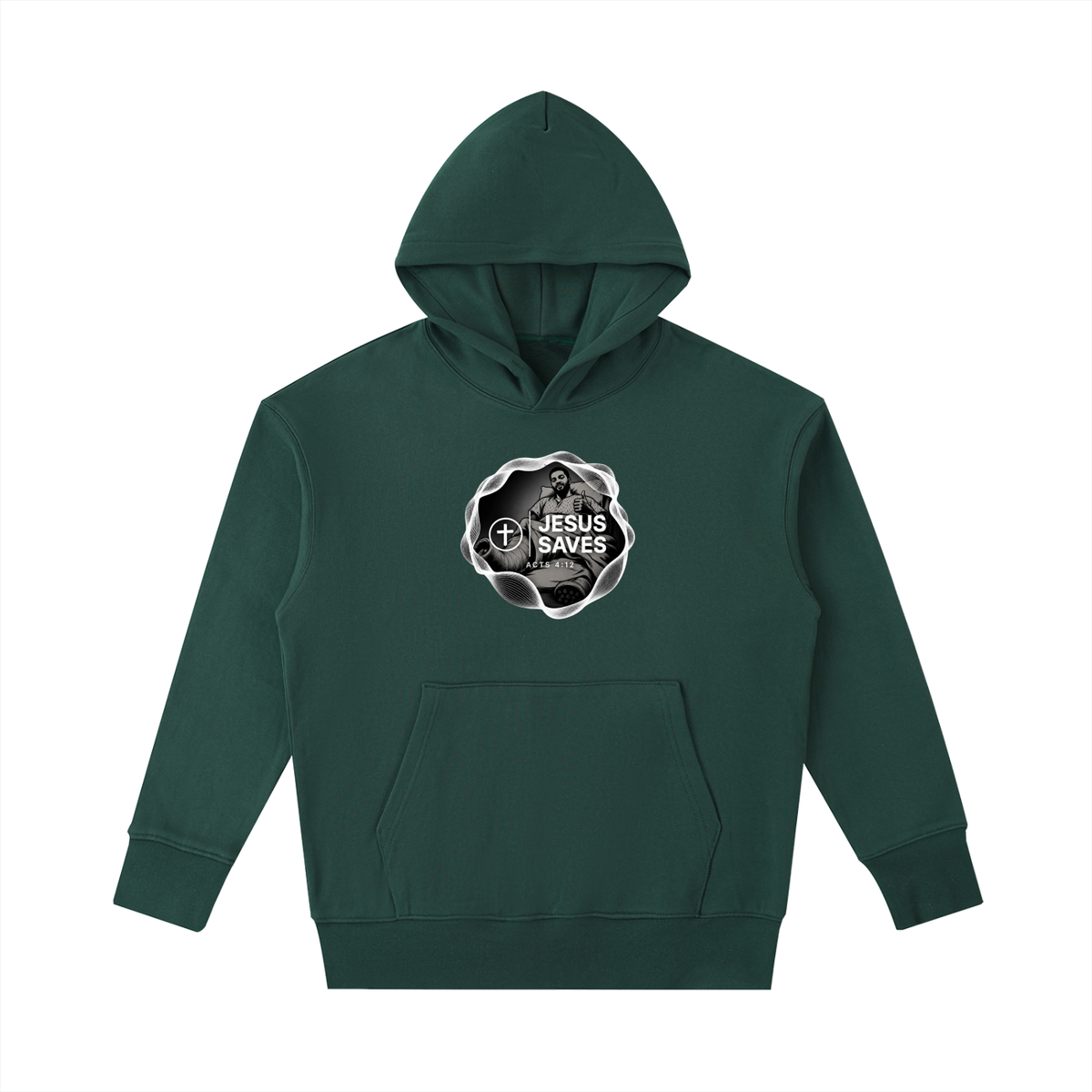 JESUS SAVES ACTS 4:12 Hoodie